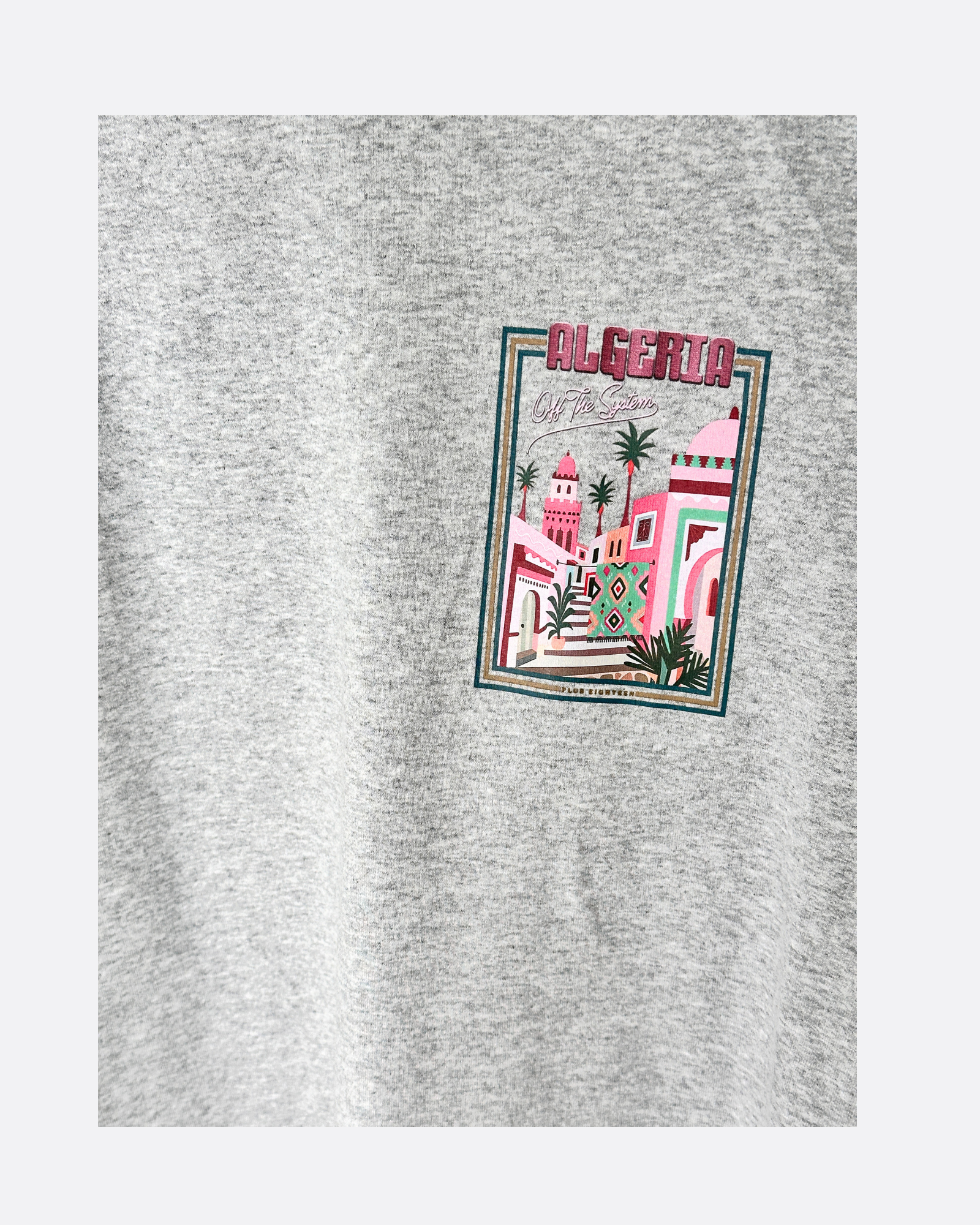 T-shirt unisexe "Algérie" – Style graphiques orientales