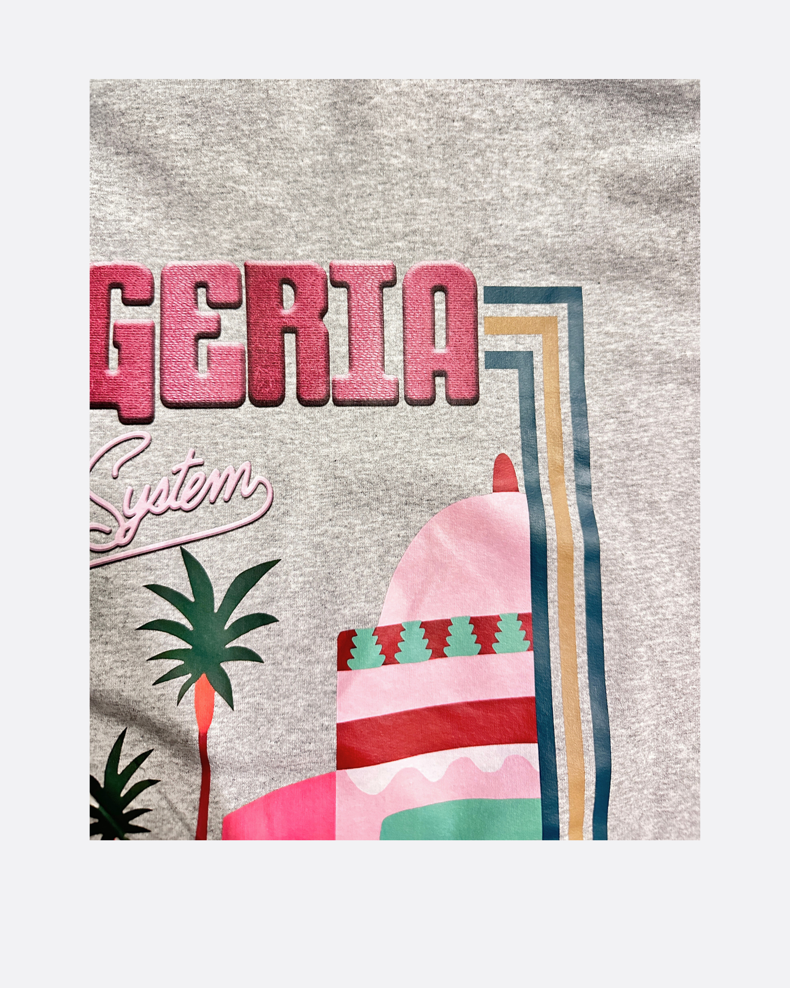 T-shirt unisexe "Algérie" – Style graphiques orientales