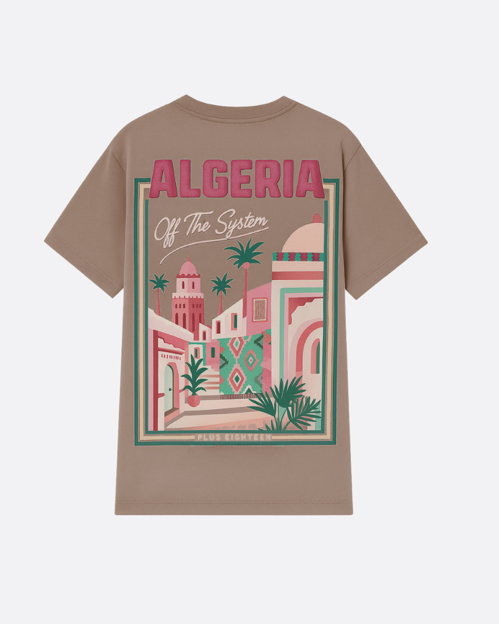 T-shirt unisexe "Algérie" – Style graphiques orientales