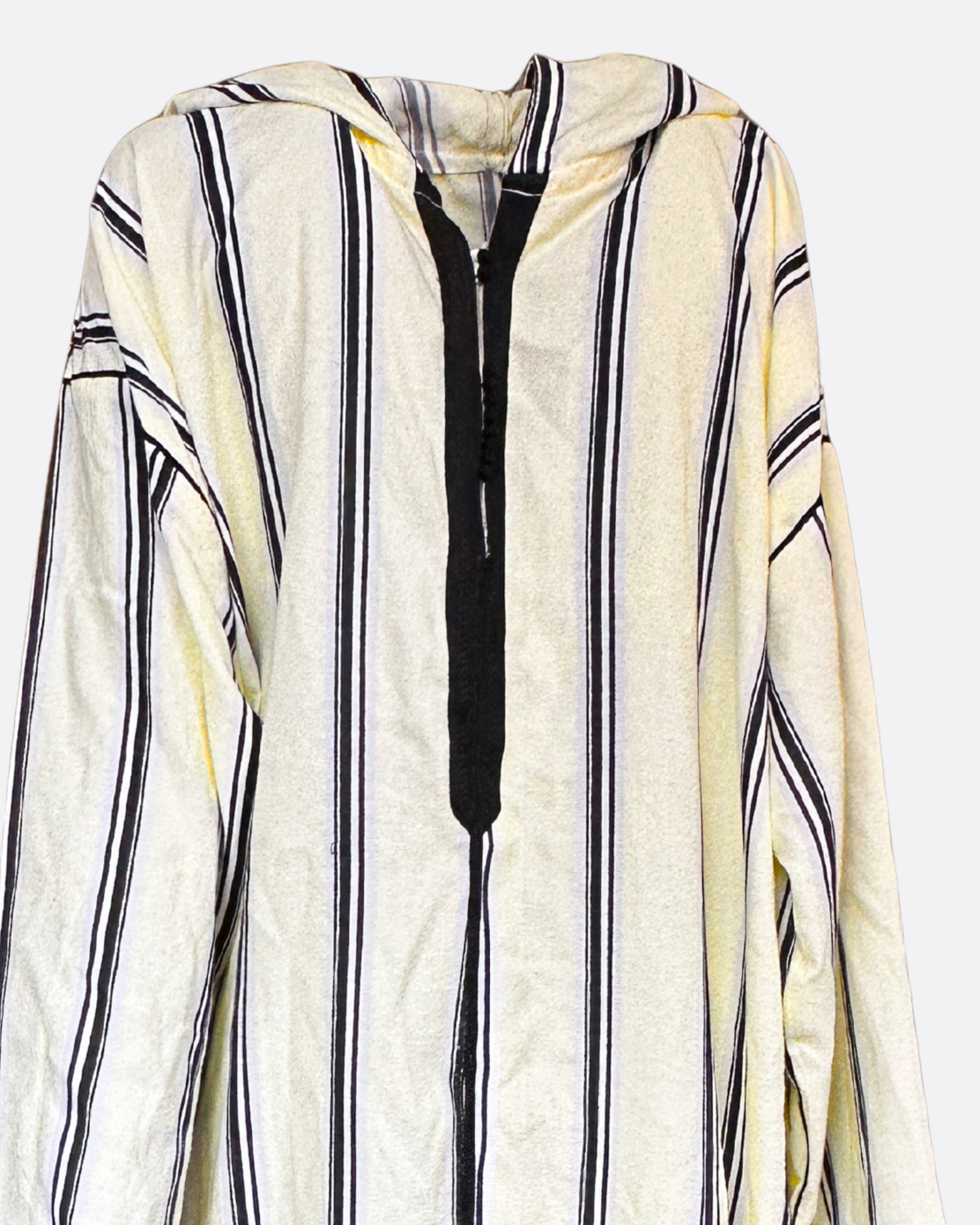 Djellaba marocaine à rayure - avec pantalon