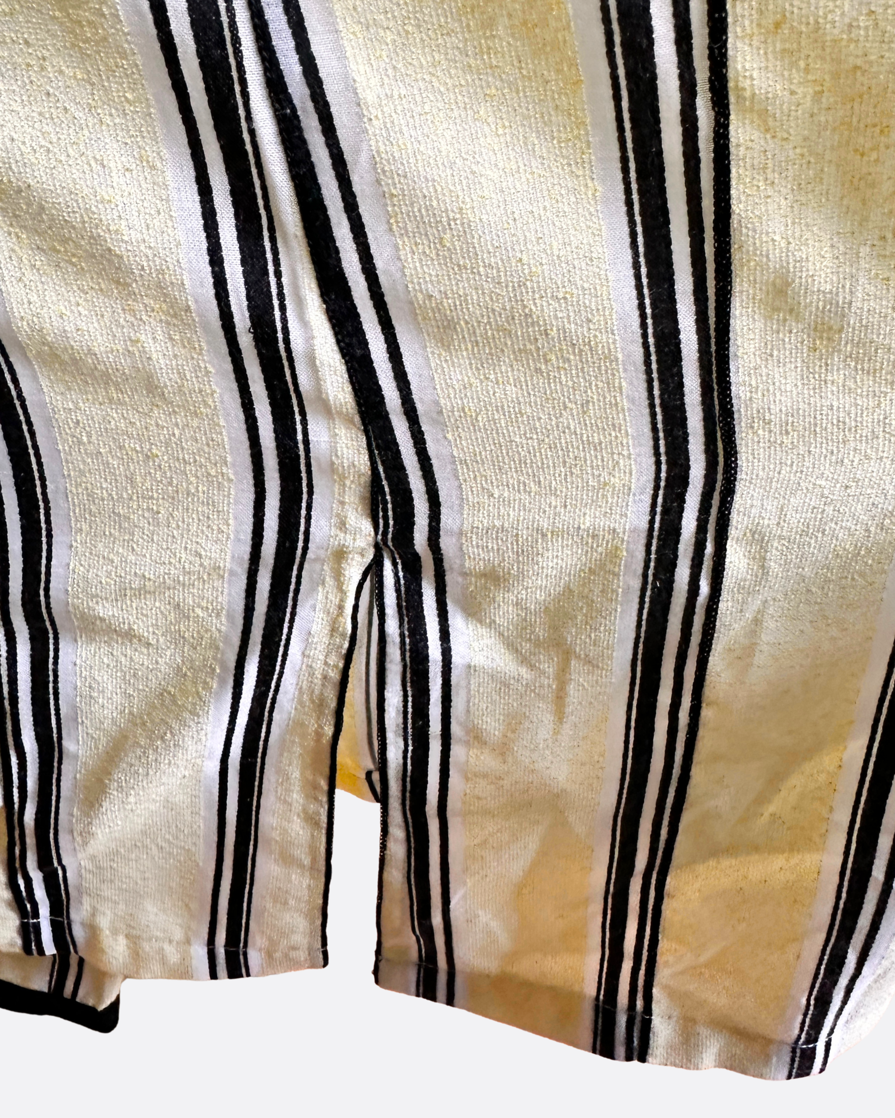 Djellaba marocaine à rayure - avec pantalon