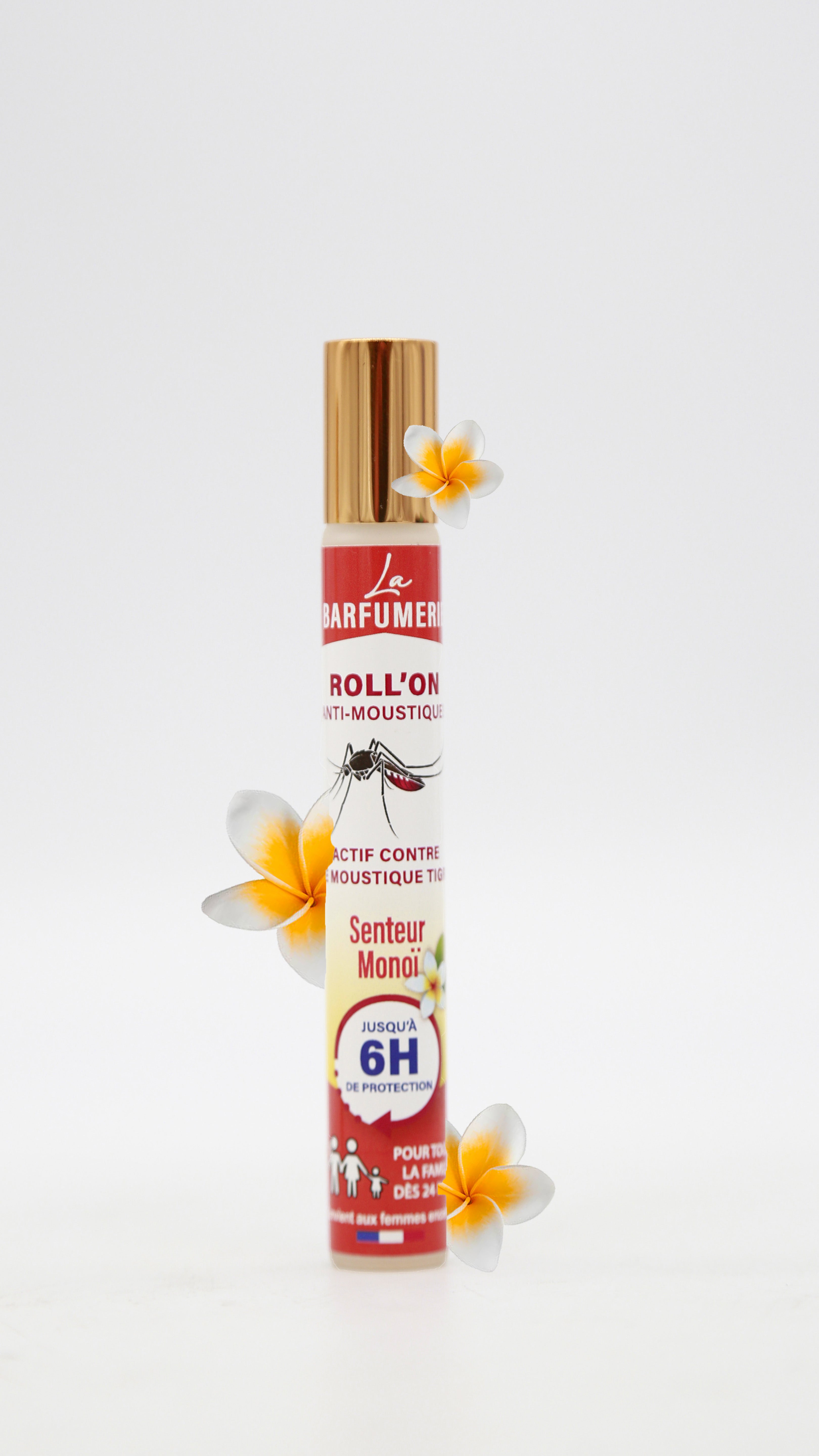 Répulsif roll'on anti-moustiques au Monoï - LA BARFUMERIE – produit proposé sur Souk Dubaï
