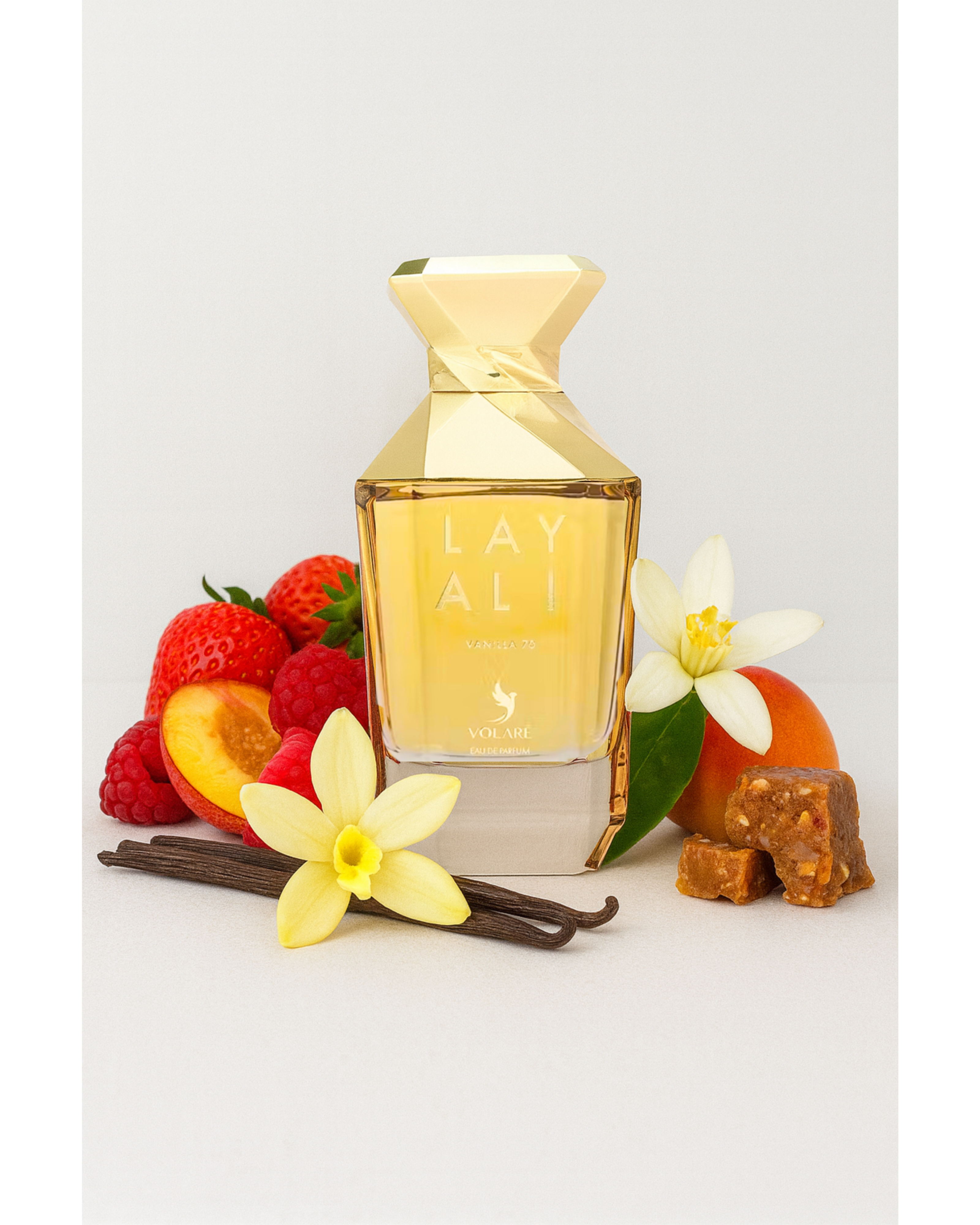 Eau de parfum - LAYALI Vanilla 70 - VOLARÉ 100 ml