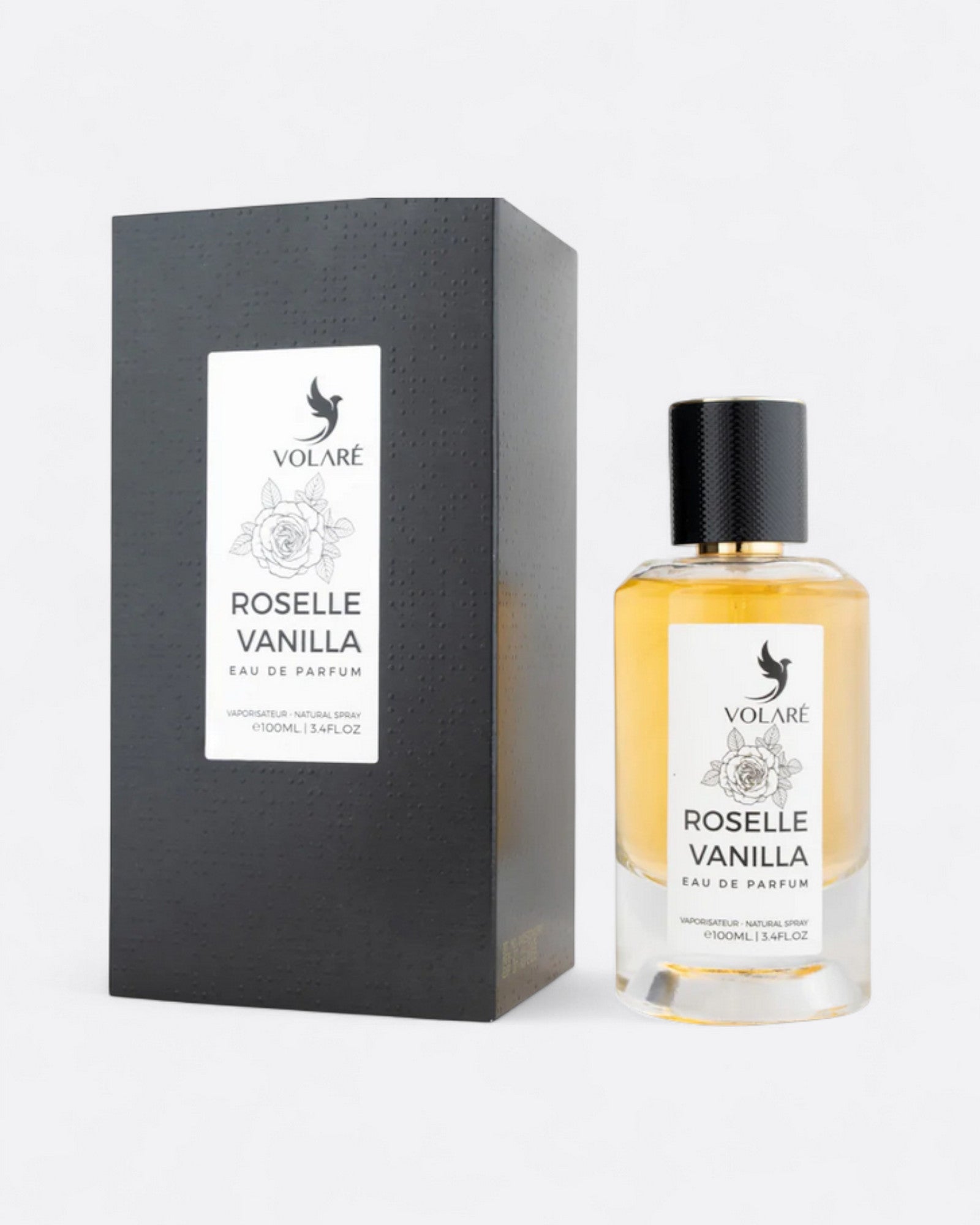 Eau de parfum - ROSELLE VANILLA - VOLARÉ 100 ml