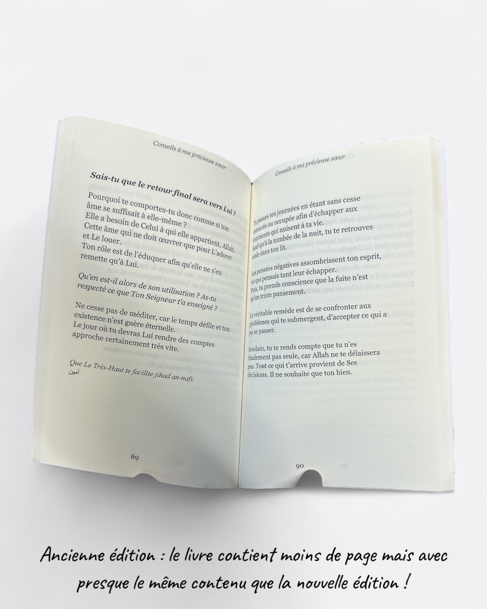 Que la Douceur Imprègne ton Âme - ancienne édition - Lilya B.F. - Édition Akhawates