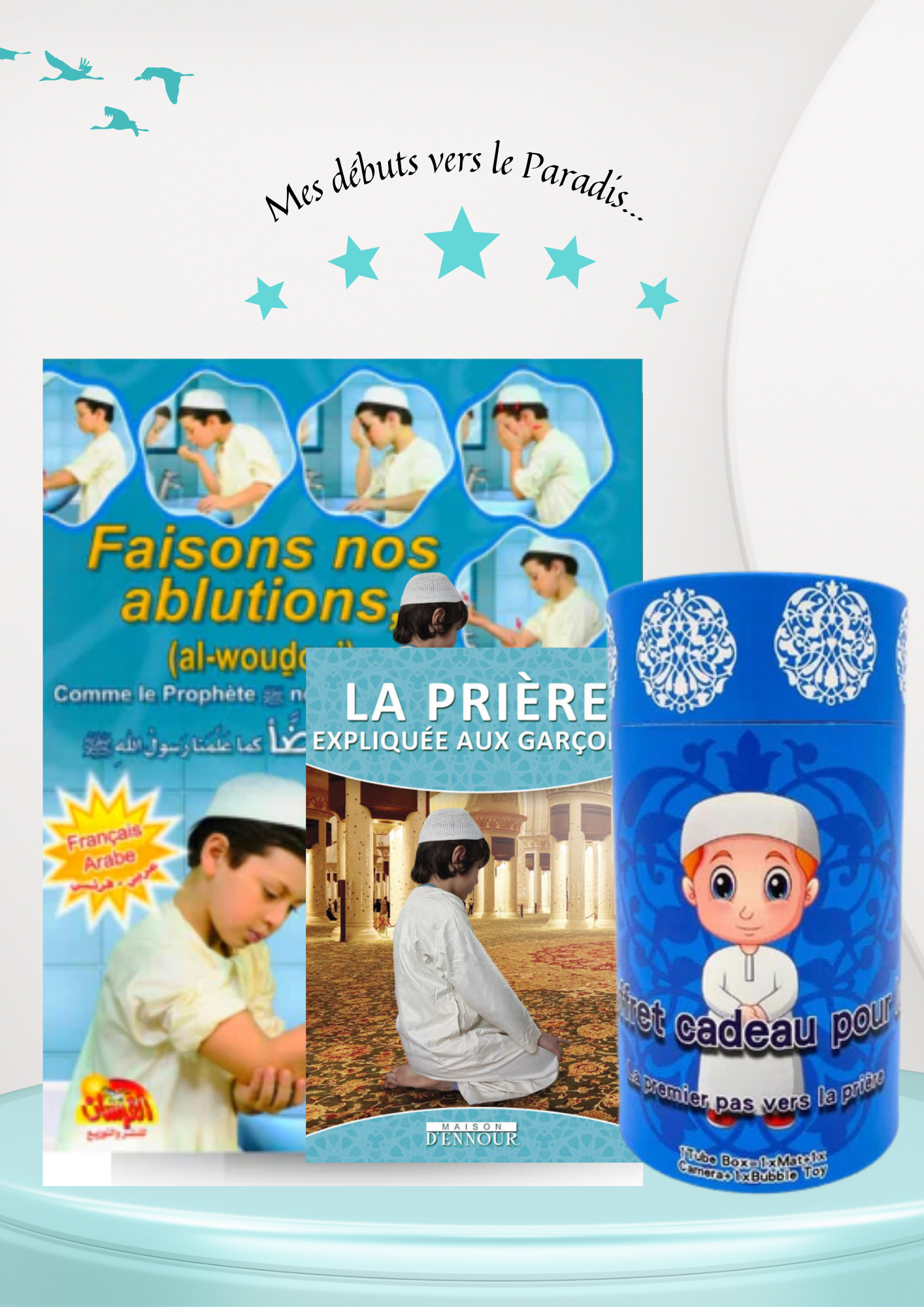 Box "La prière pour mon fils" – support utile pour les rituels islamiques