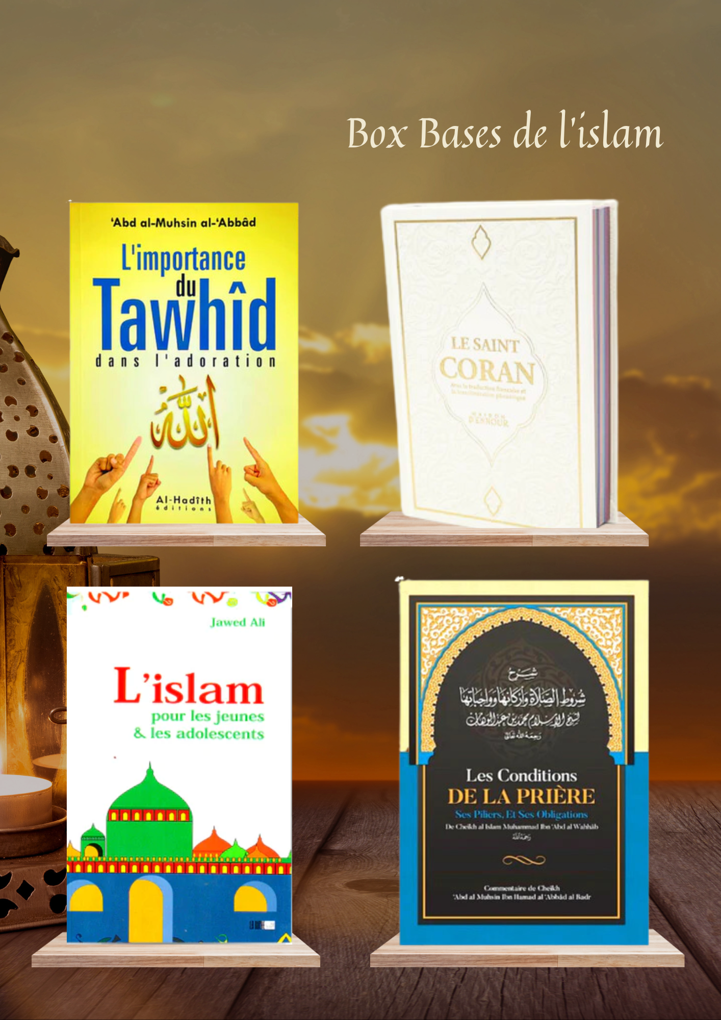 Box Base de l'Islam – accessoire utile pour les actes de dévotion