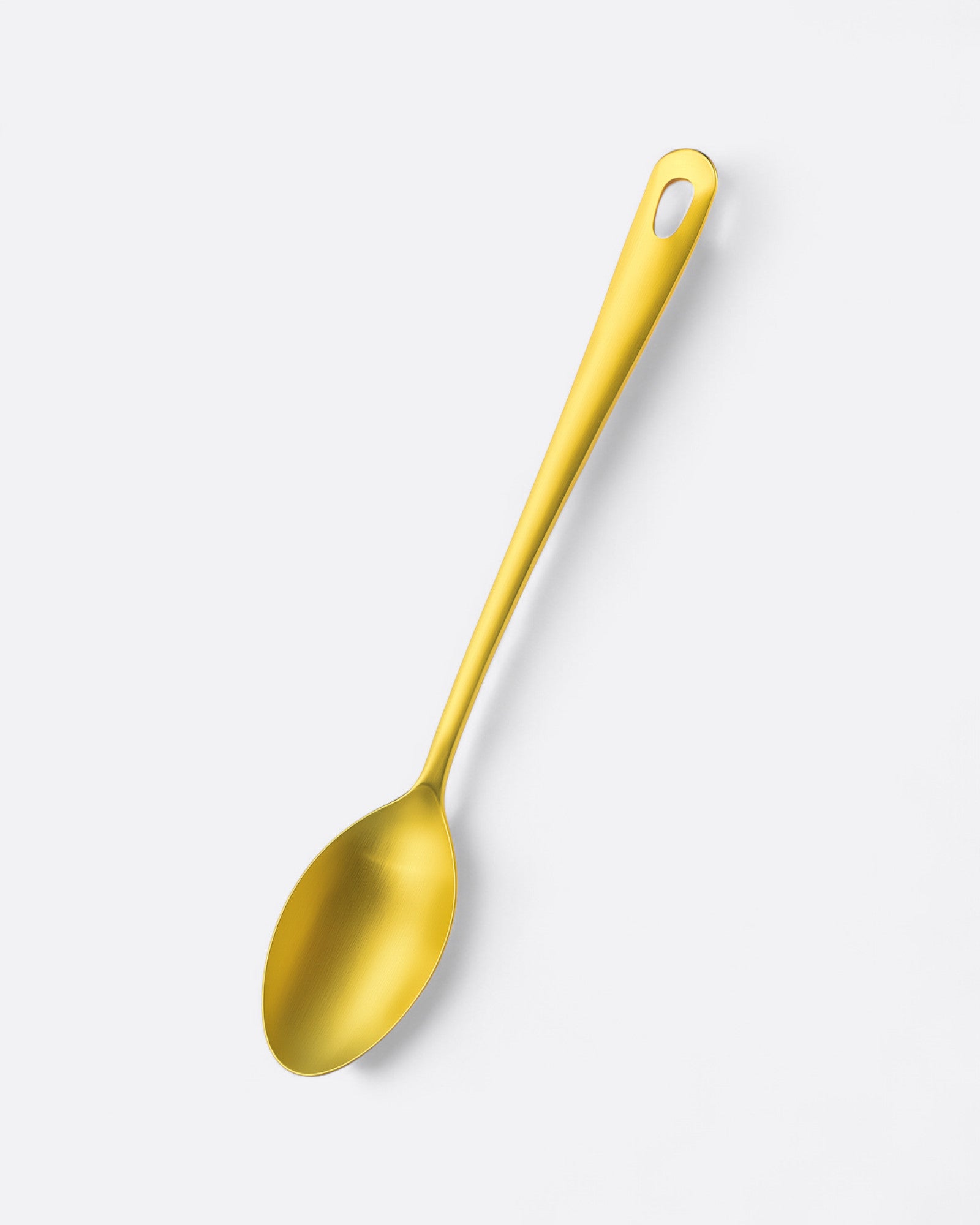 Grande cuillère en inox doré