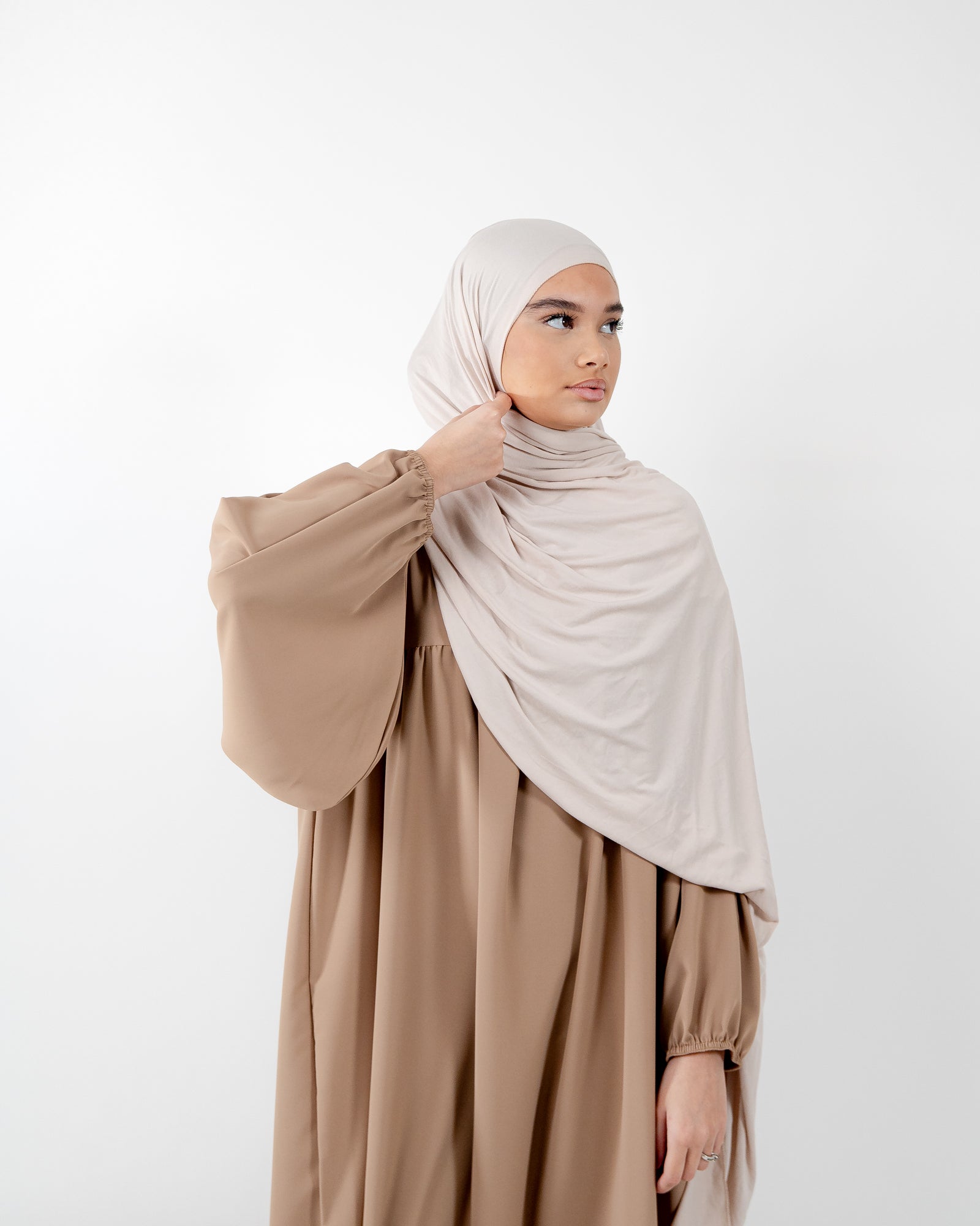 Hijab jersey à enfiler