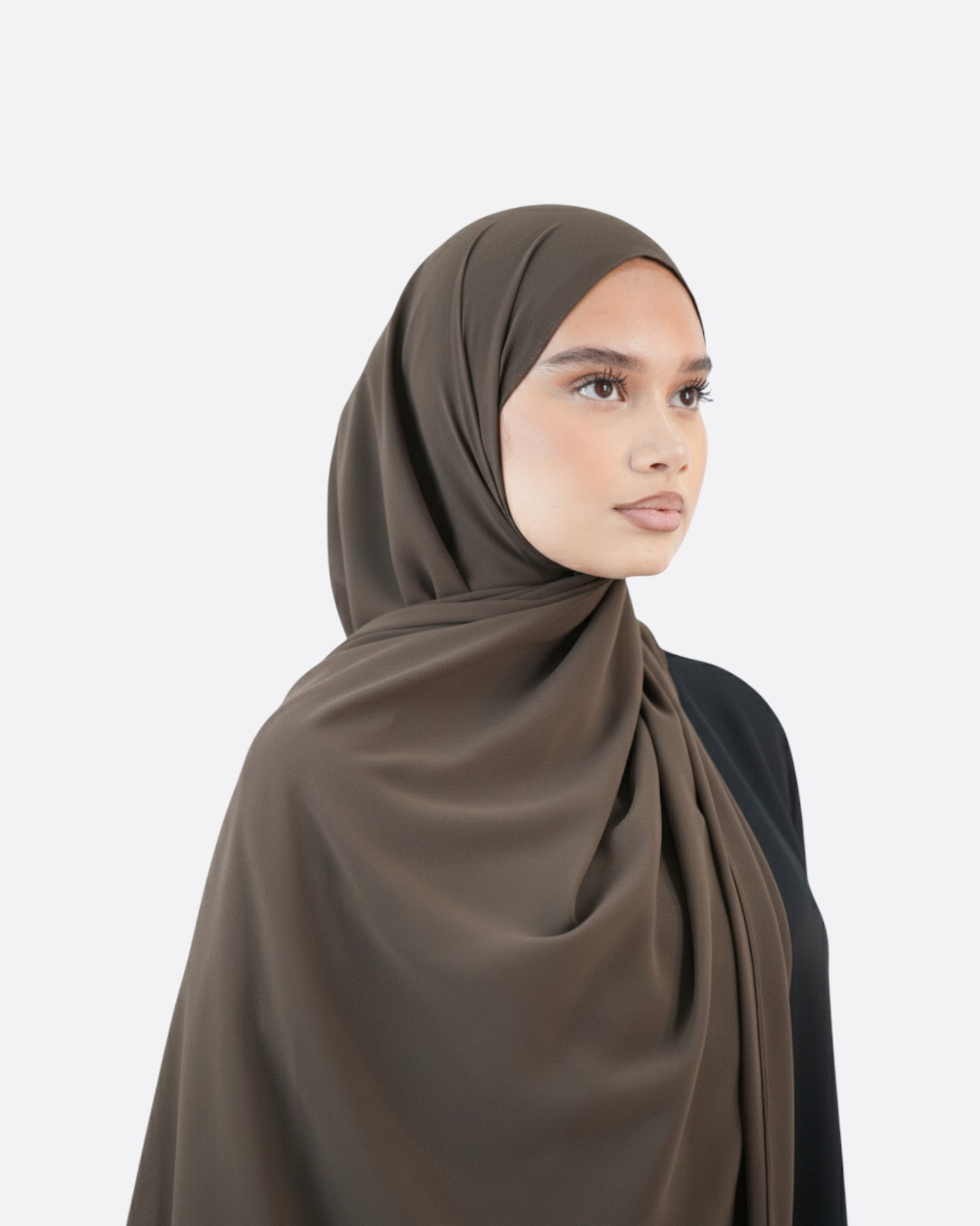 Hijab Mousseline opaque