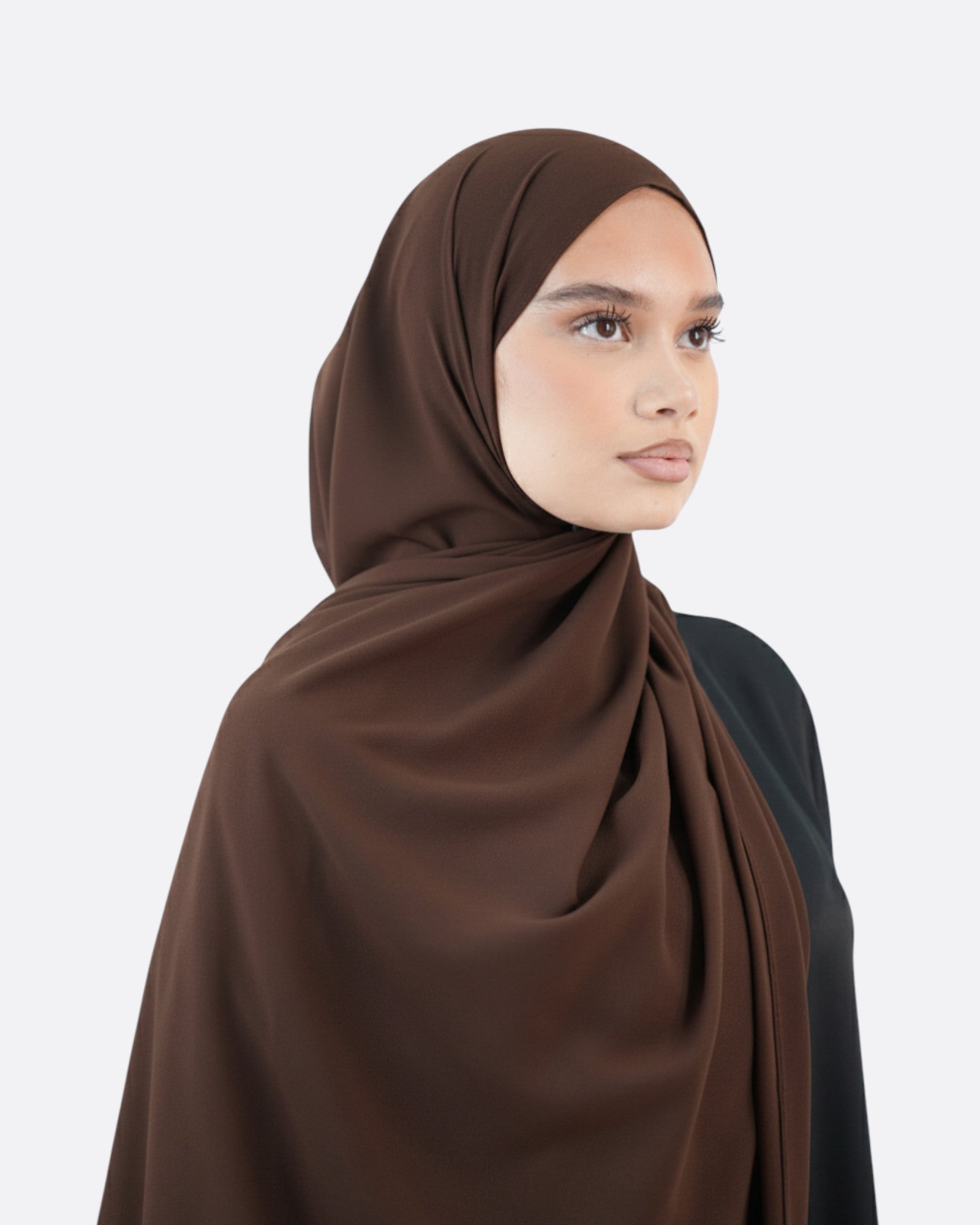 Hijab Mousseline opaque