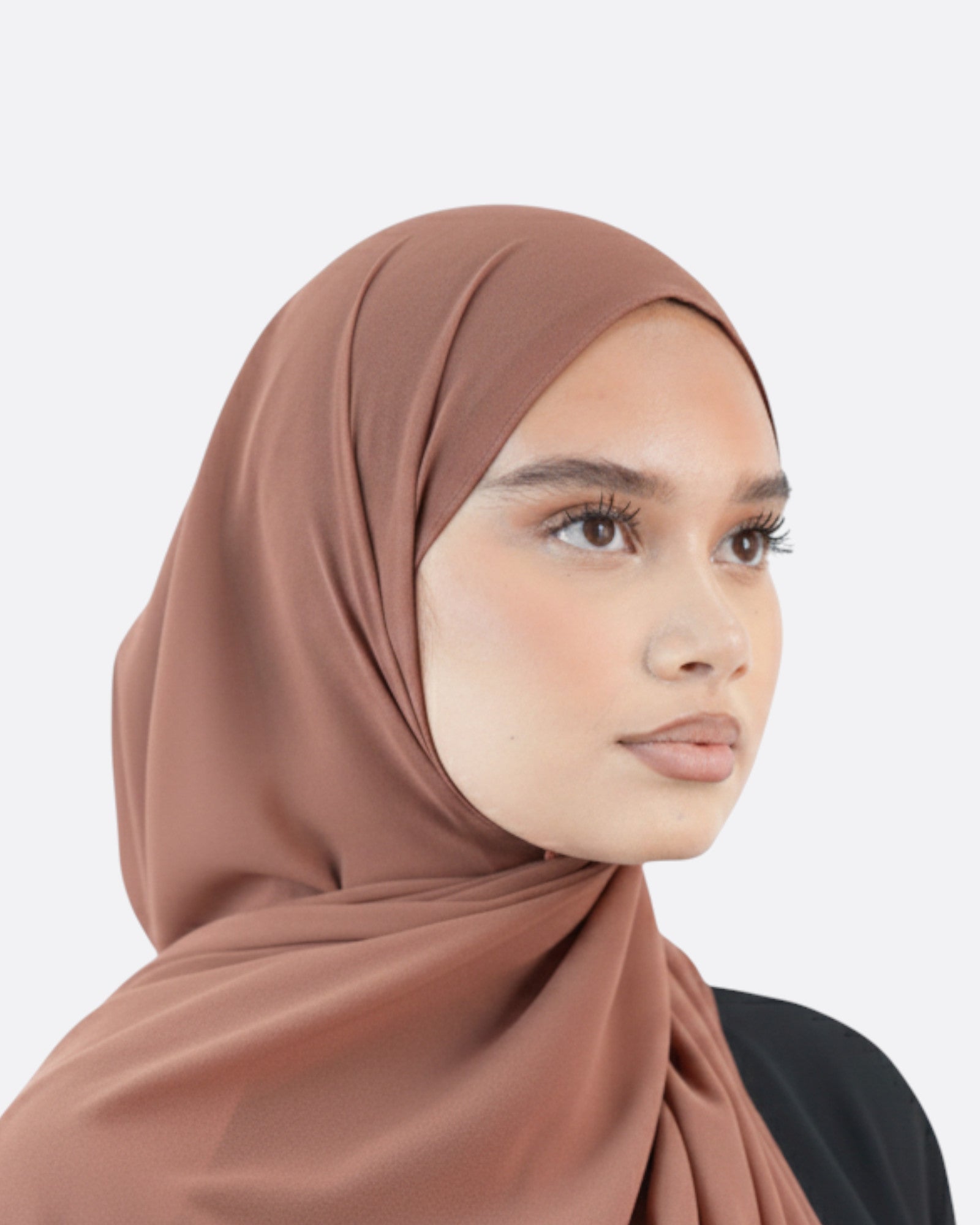 Hijab Mousseline opaque