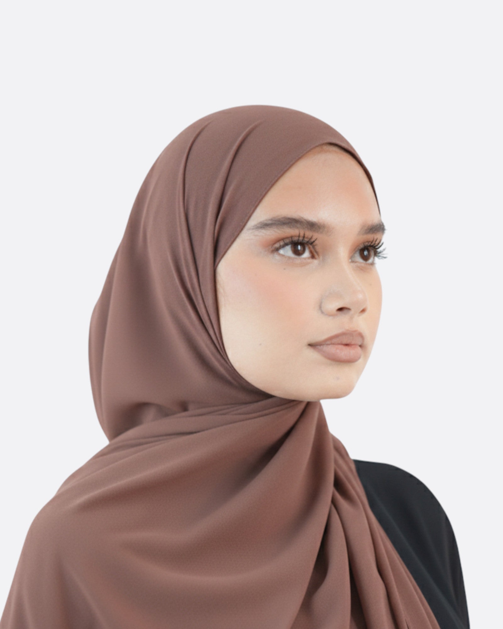 Hijab Mousseline opaque