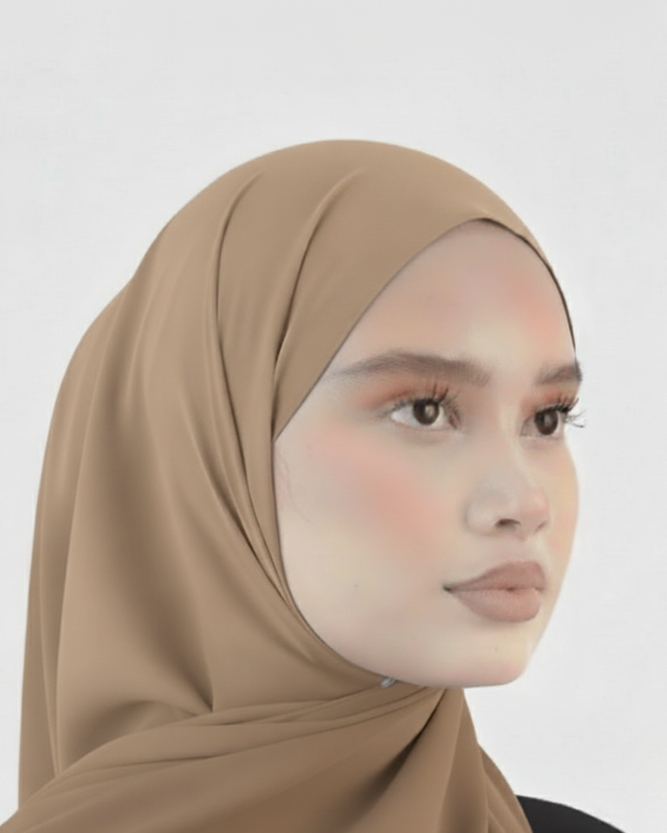 Hijab Mousseline opaque