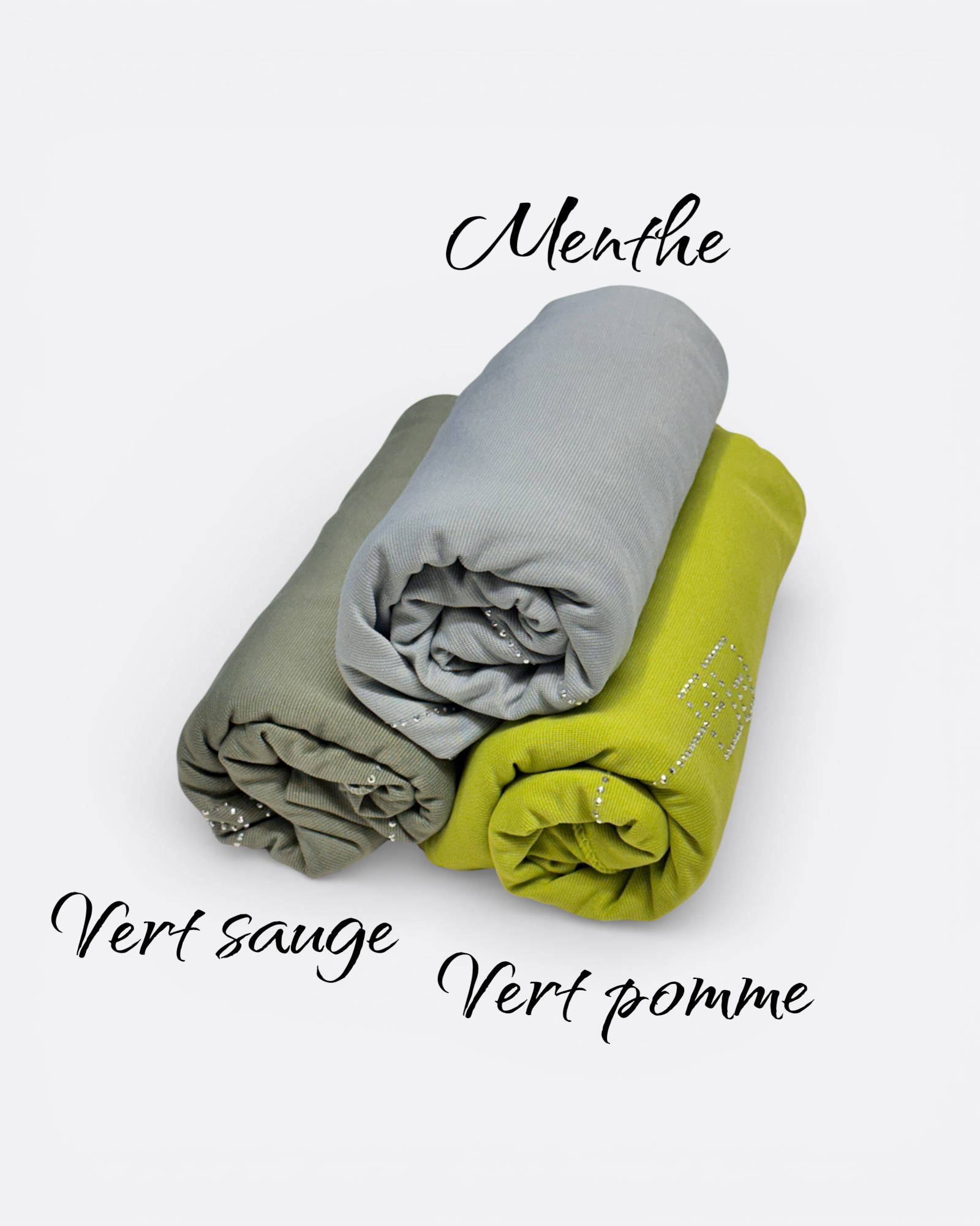 Hijab jersey premium avec strass