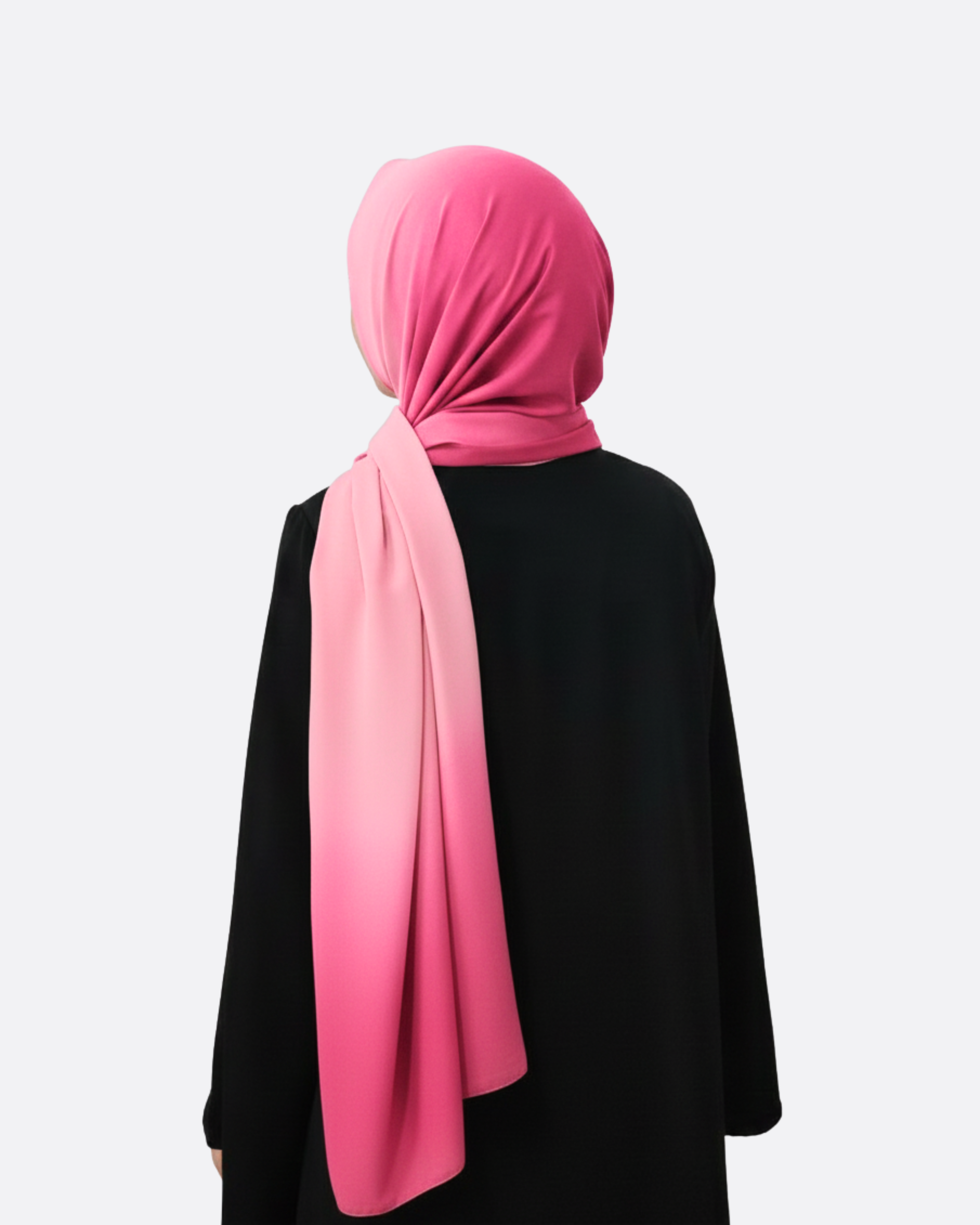 Hijab opaque dégradé