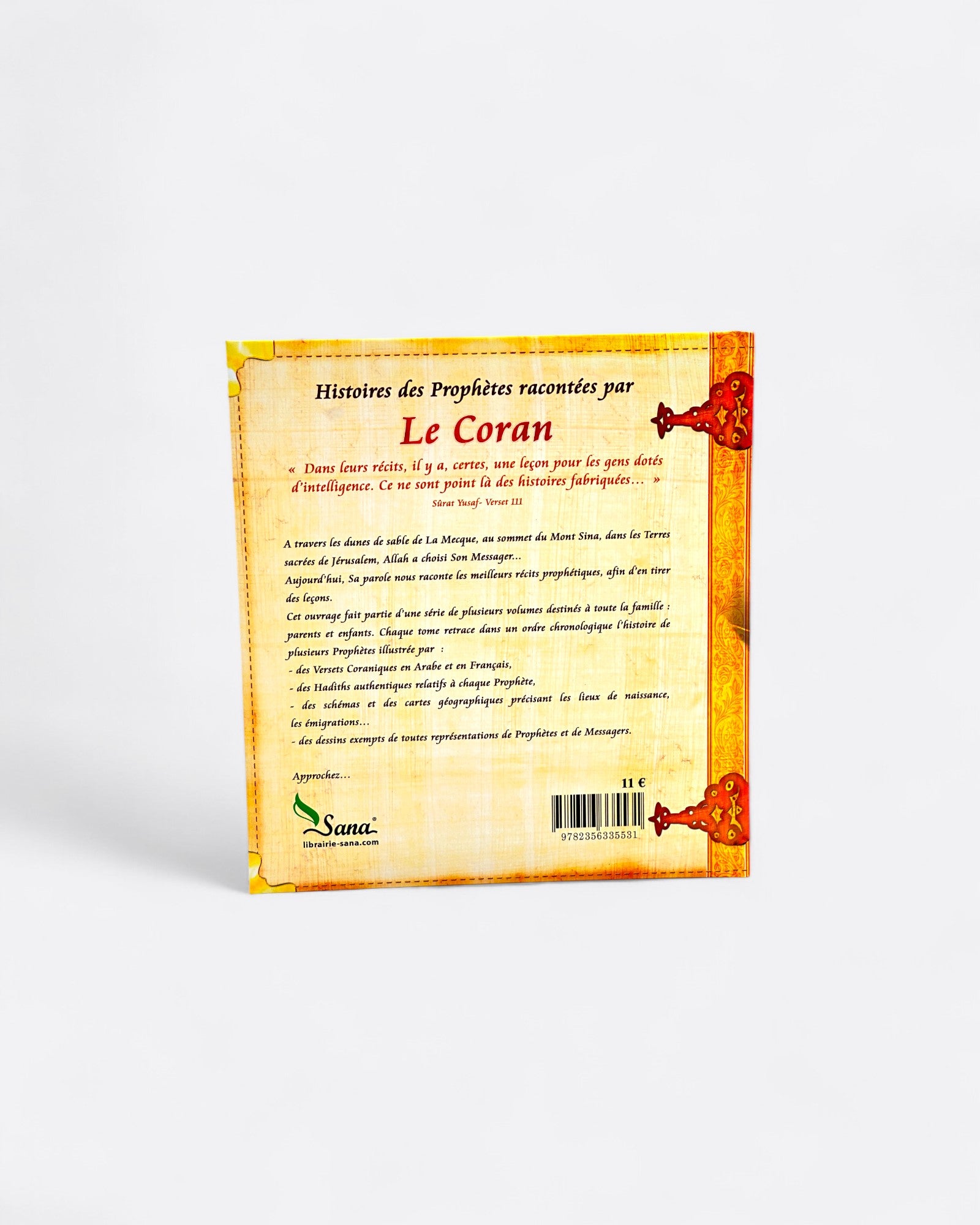 Histoires des prophètes racontées par le Coran Tome 8 : Zakarya, Yahya, Issa - Édition Sana