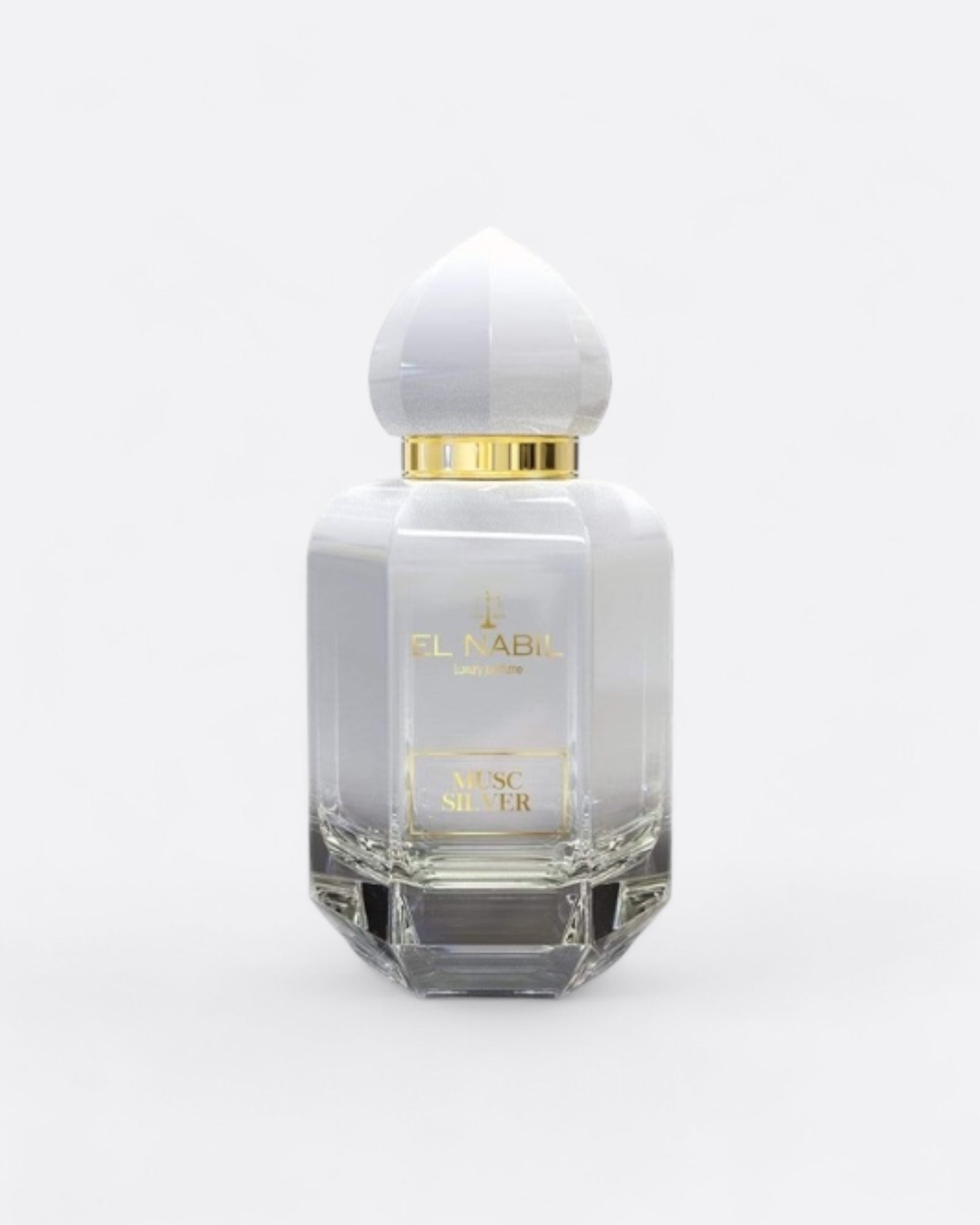 Musc SILVER - Eau de parfum - EL NABIL 65ml – essence précieuse dans un flacon raffiné