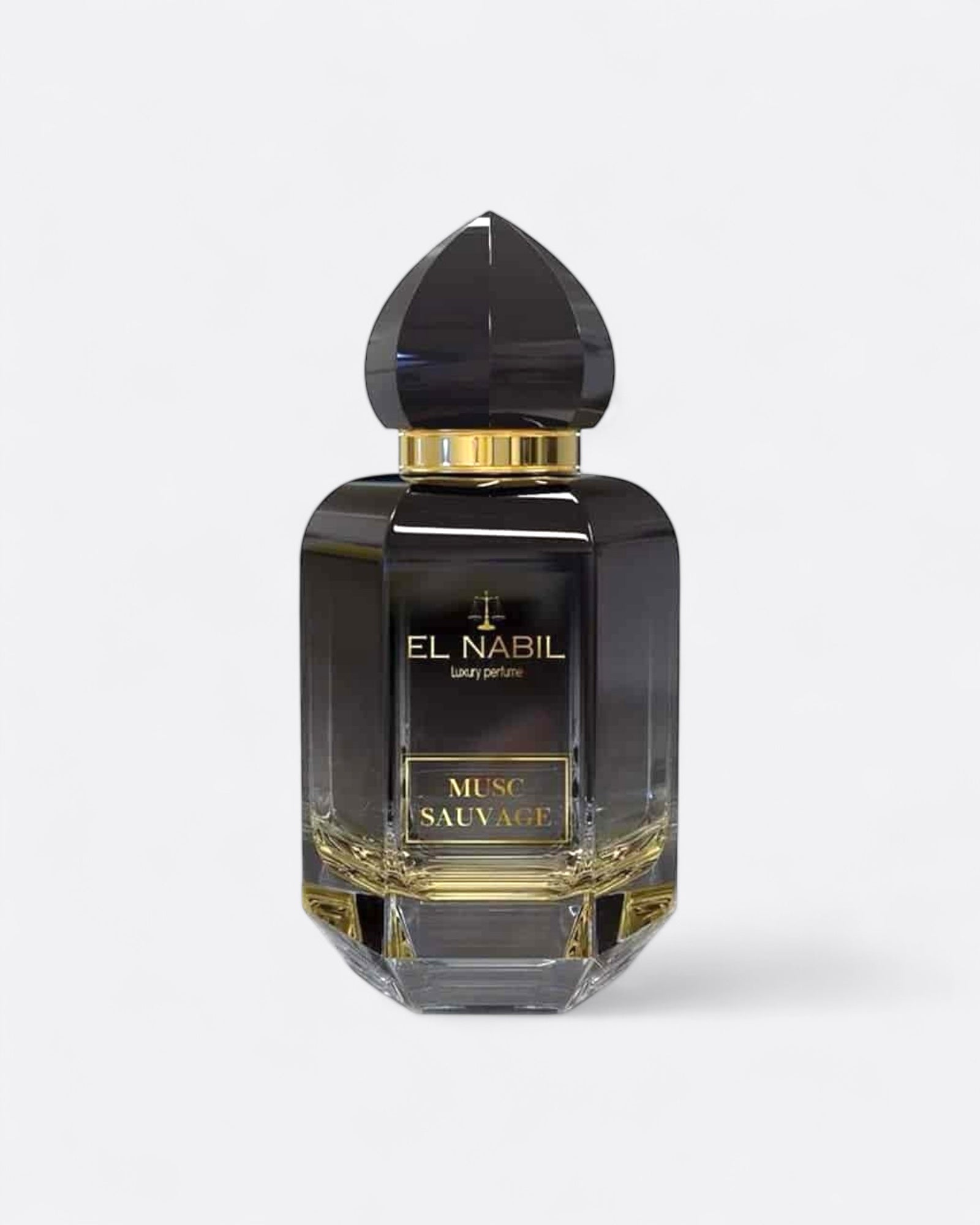 Musc Sauvage - Eau de parfum  El Nabil 65ml – parfum oriental subtil aux notes envoûtantes