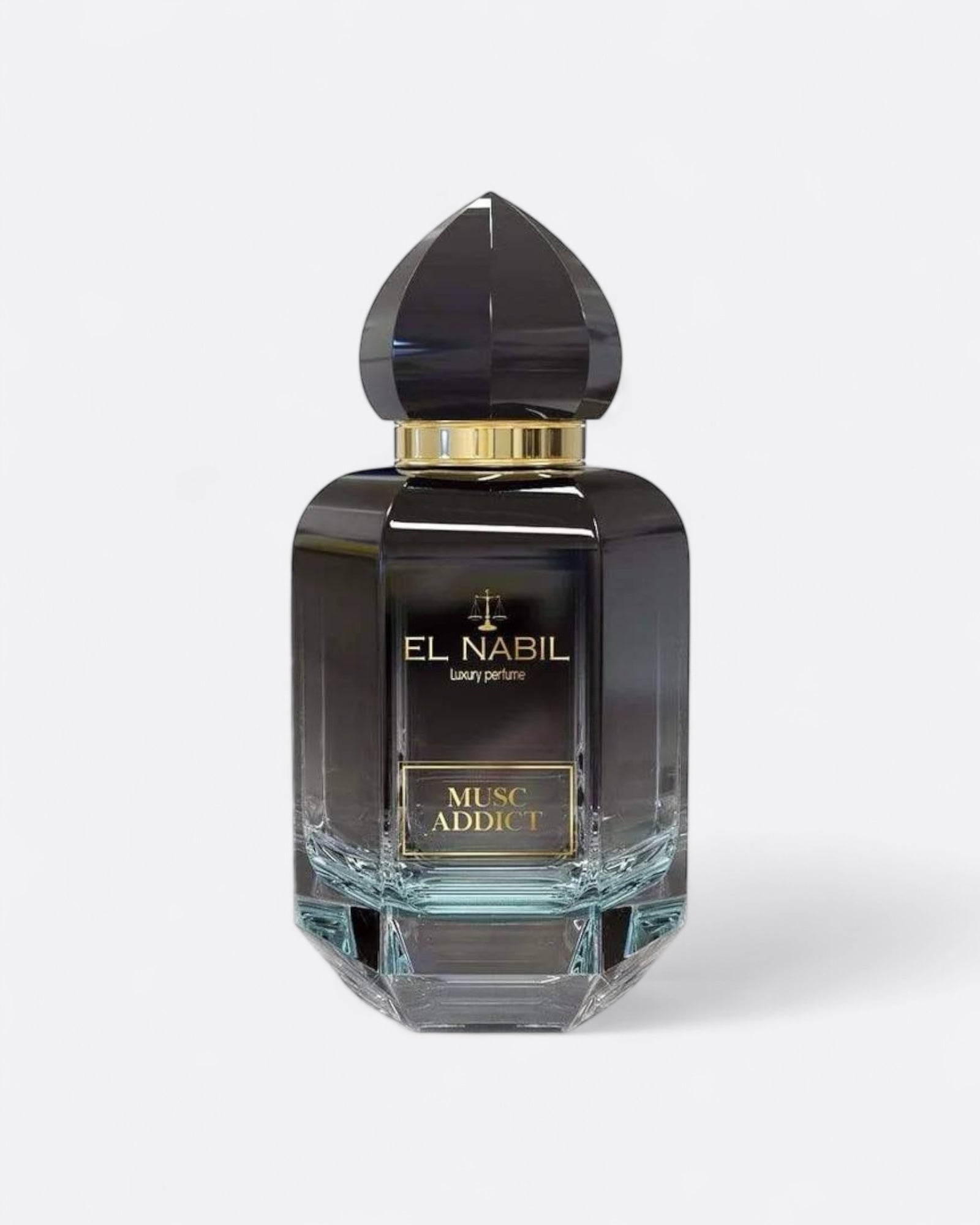 Musc Addict - Eau de parfum El Nabil 65 ml – parfum concentré aux notes boisées ou florales