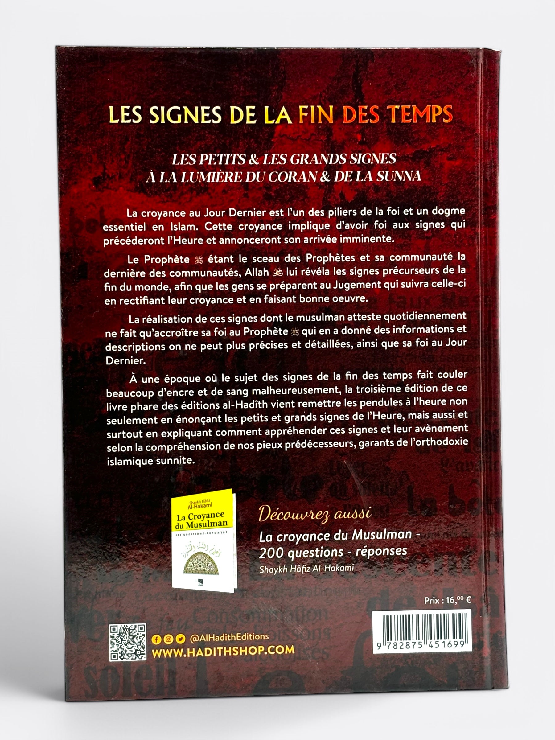 Les Signes de la Fin des Temps - Dr Yusuf Al-Wabil - Édition Al-Hadith