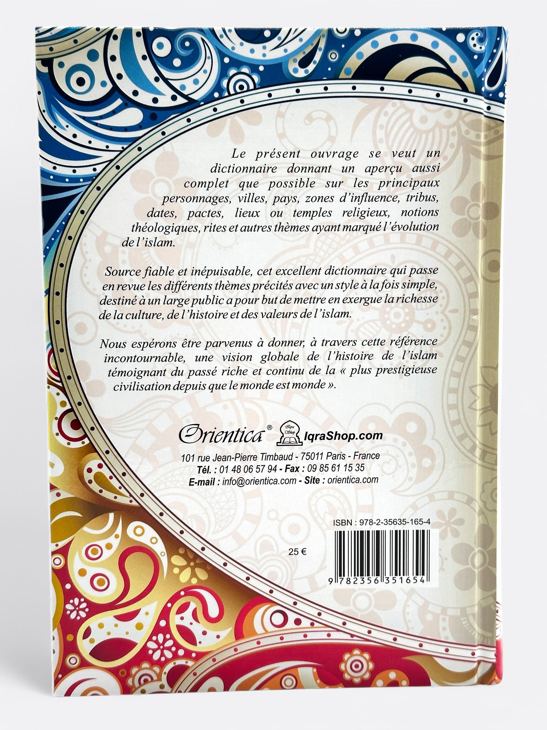 Dictionnaire de la civilisation de l'Islam - Edition Orientica
