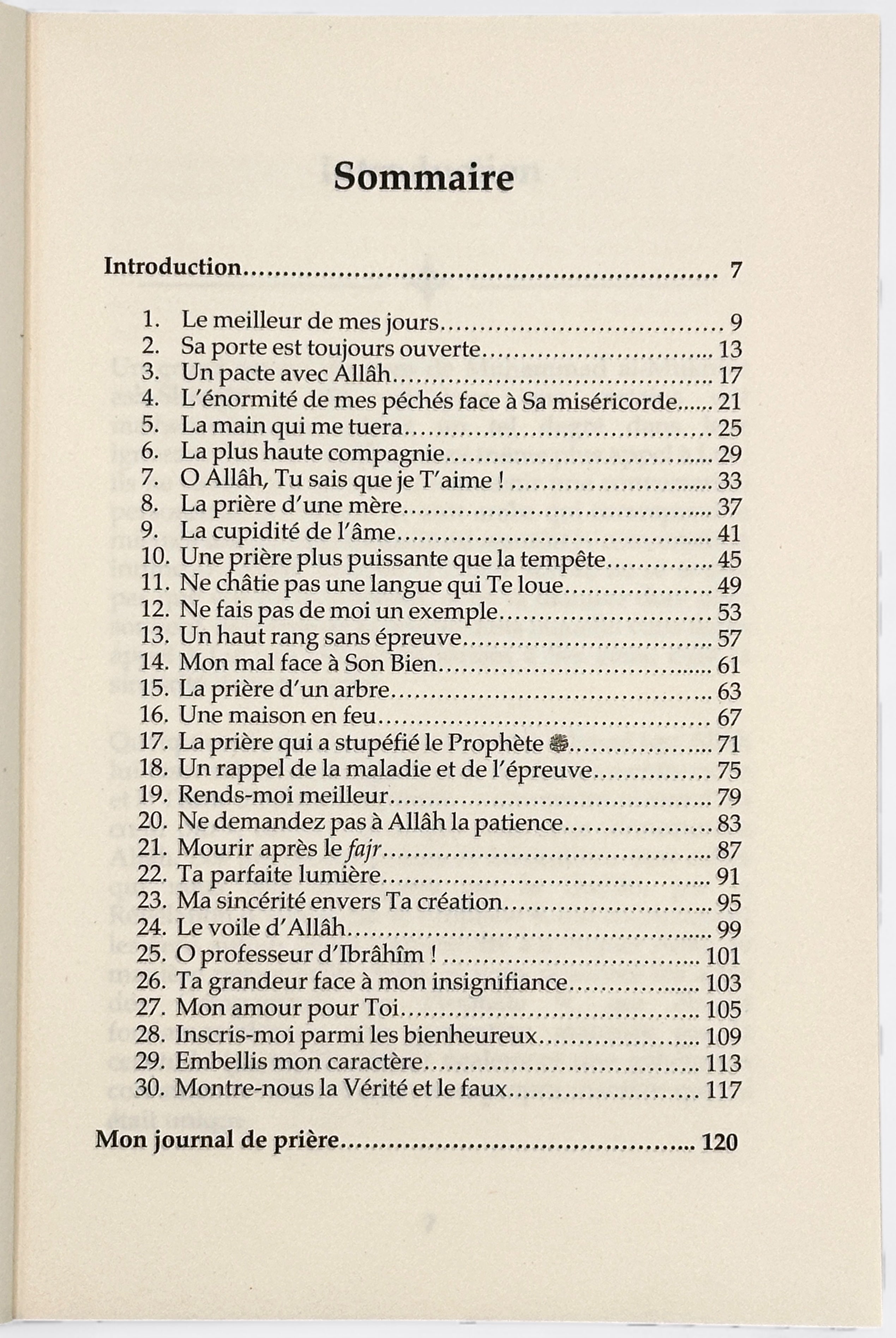 Les prières des pieux : Les 30 Plus Belles Invocations (Ar, Fr & Phonétique) - Omar Suleiman - Edition MuslimCity