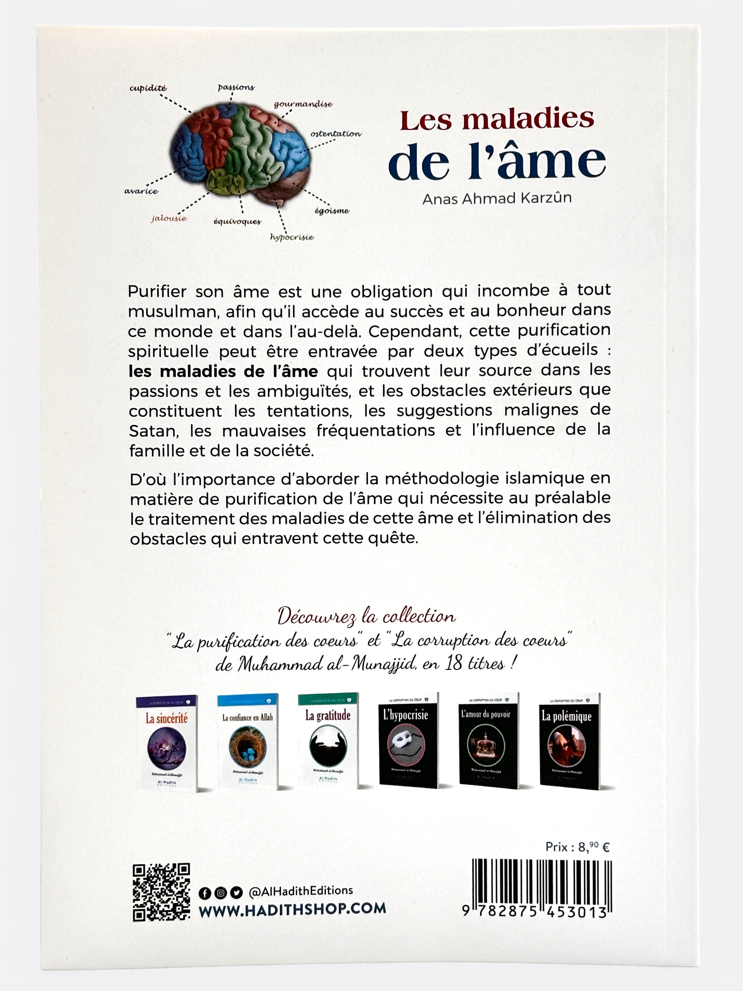 Les Maladies de l'Âme - Cheikh Anas Ahmad Karzun - Edition Al Hadith