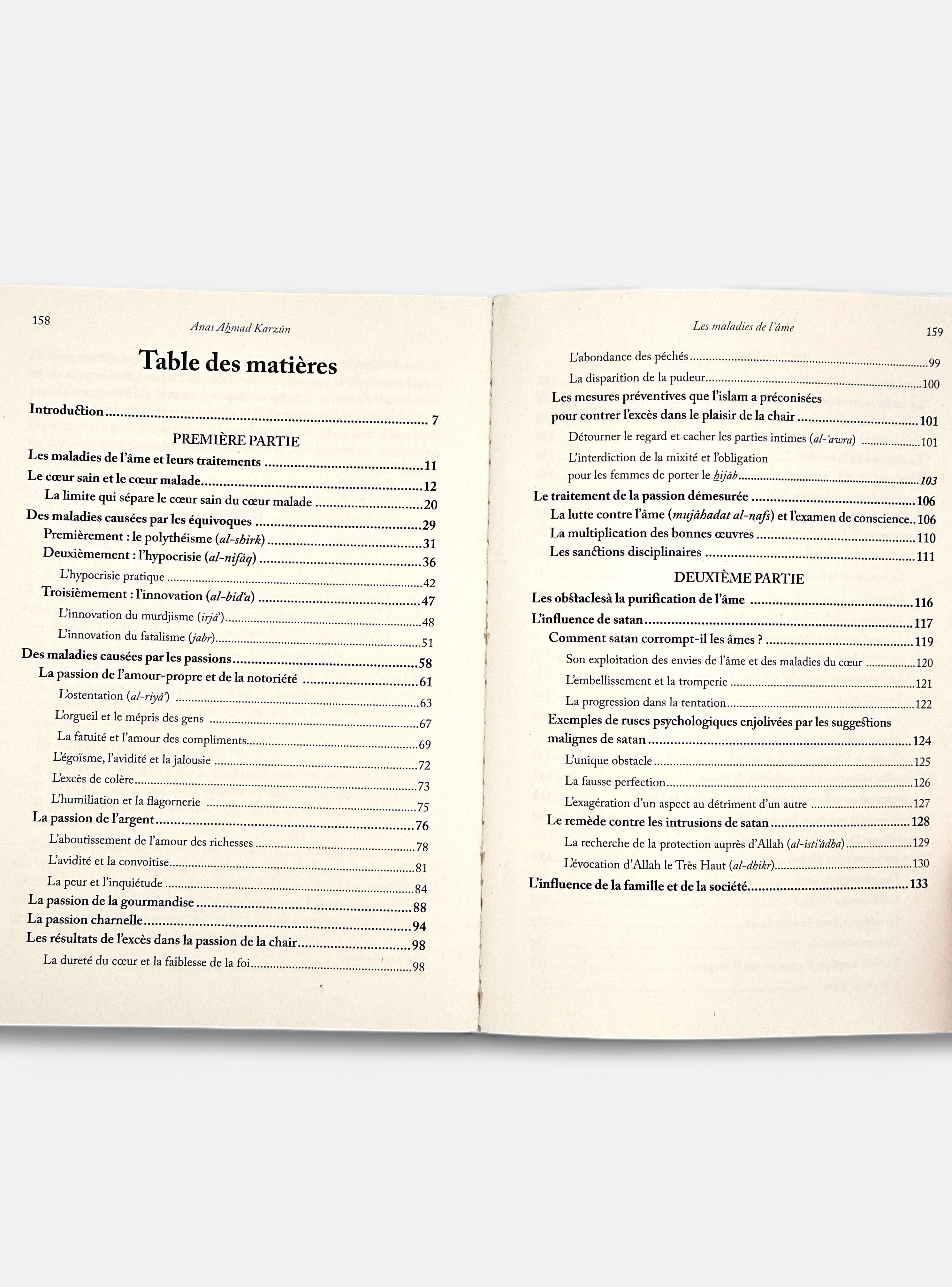 Les Maladies de l'Âme - Cheikh Anas Ahmad Karzun - Edition Al Hadith