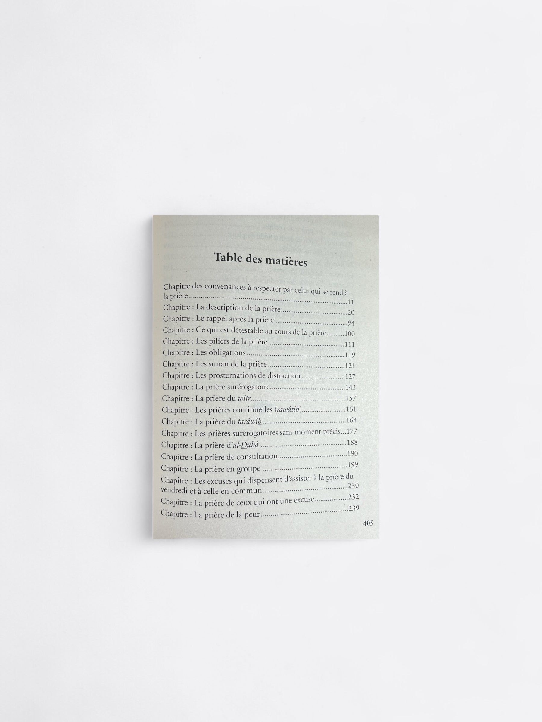 Explication des règles de la Prière de la Zakat et du Jeûne - Shaykh Abd Al Wahhab - Edition Al Bayyinah