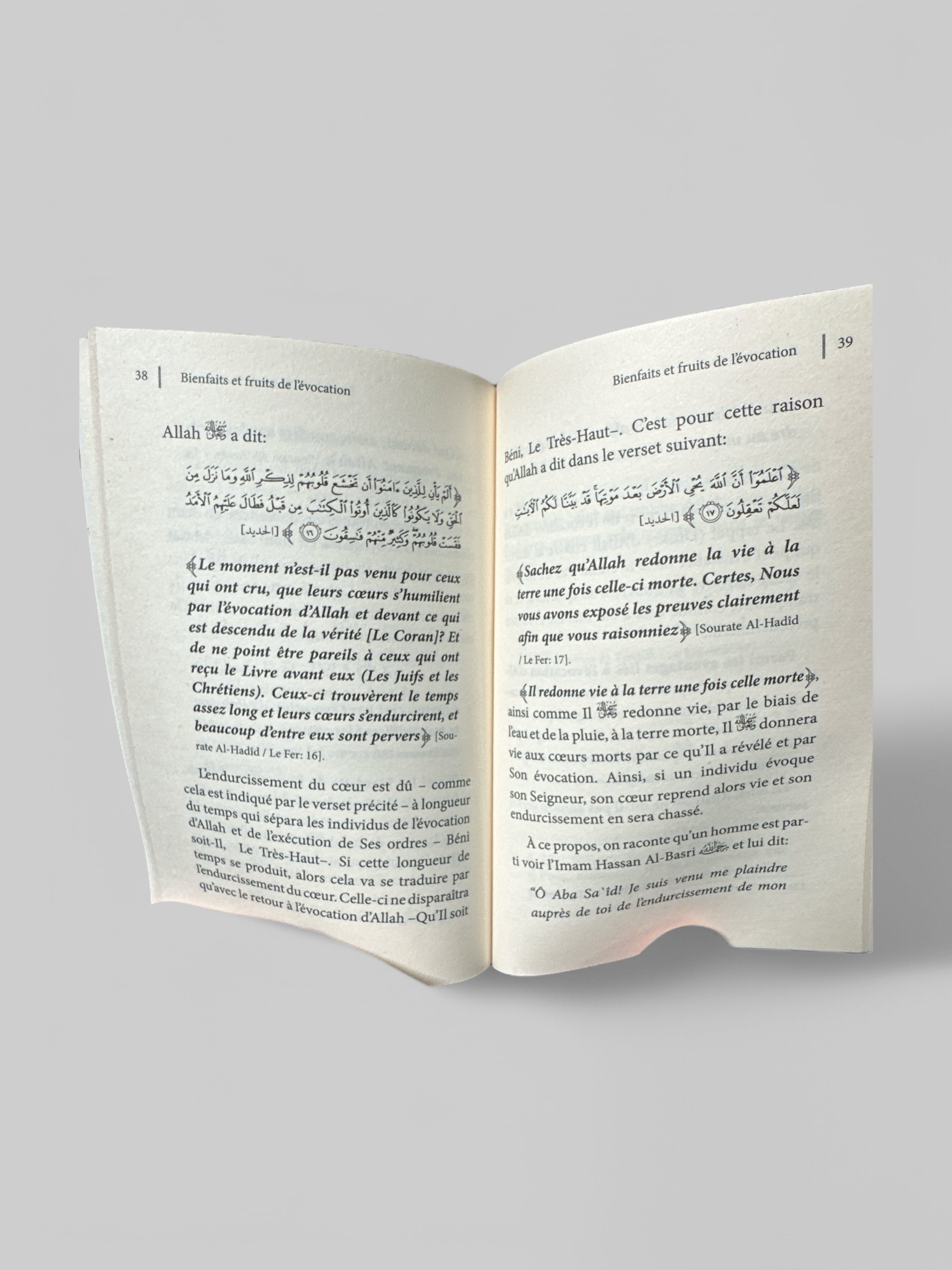 Les Bienfaits et Fruits de l'Évocation