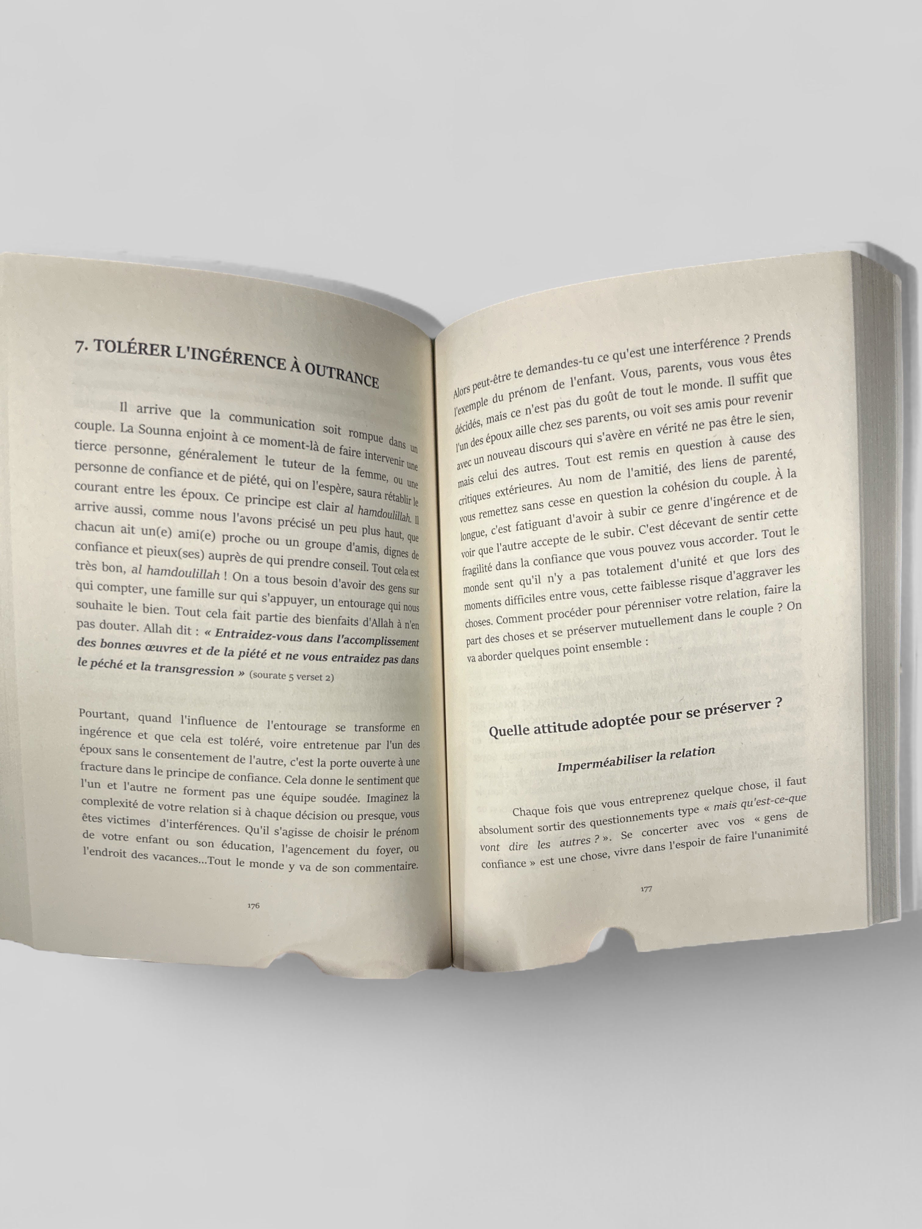 Extrait du livre de Irada Ihsan : l’art du mariage en islam 