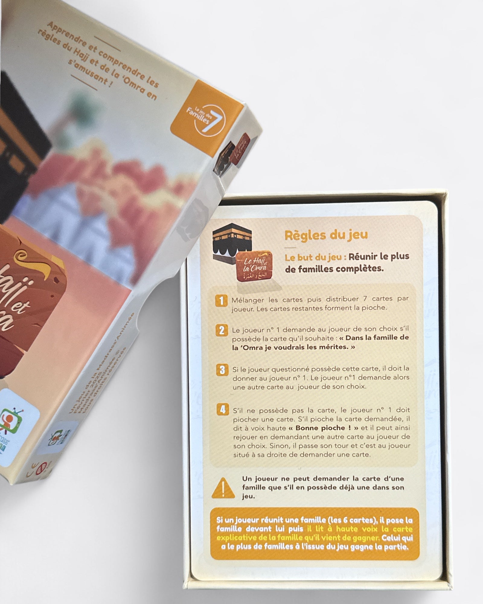 LE JEU DES 7 FAMILLES : Le Hajj et La 'Omra - 5 ans et Plus