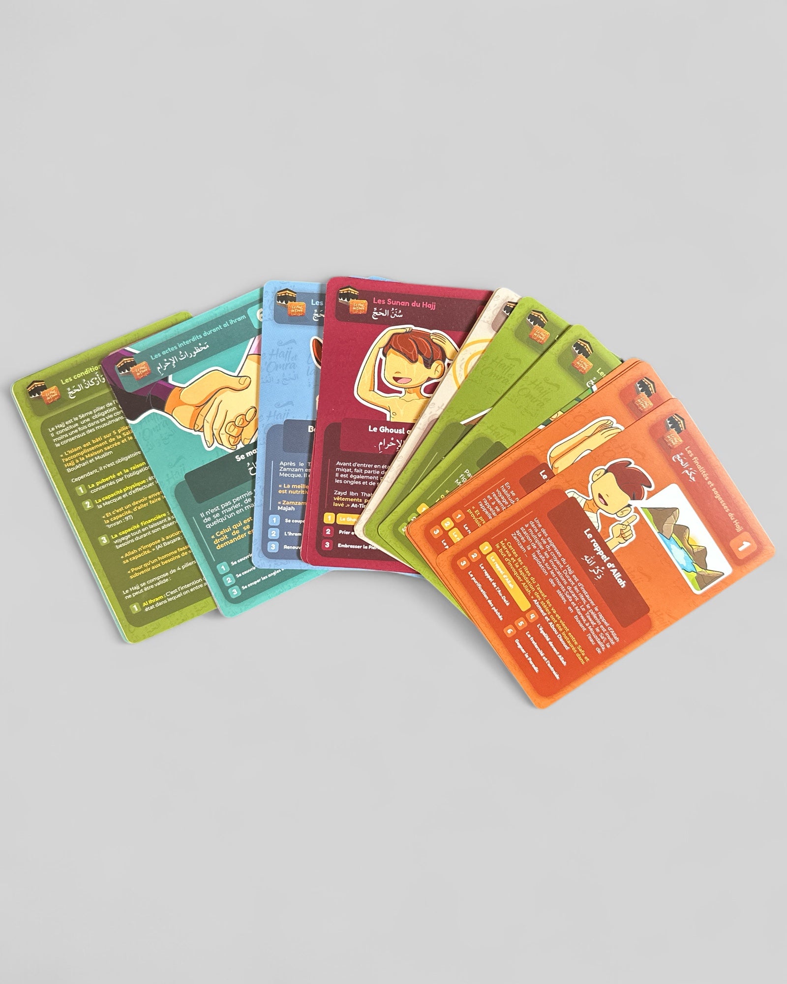 LE JEU DES 7 FAMILLES : Le Hajj et La 'Omra - 5 ans et Plus