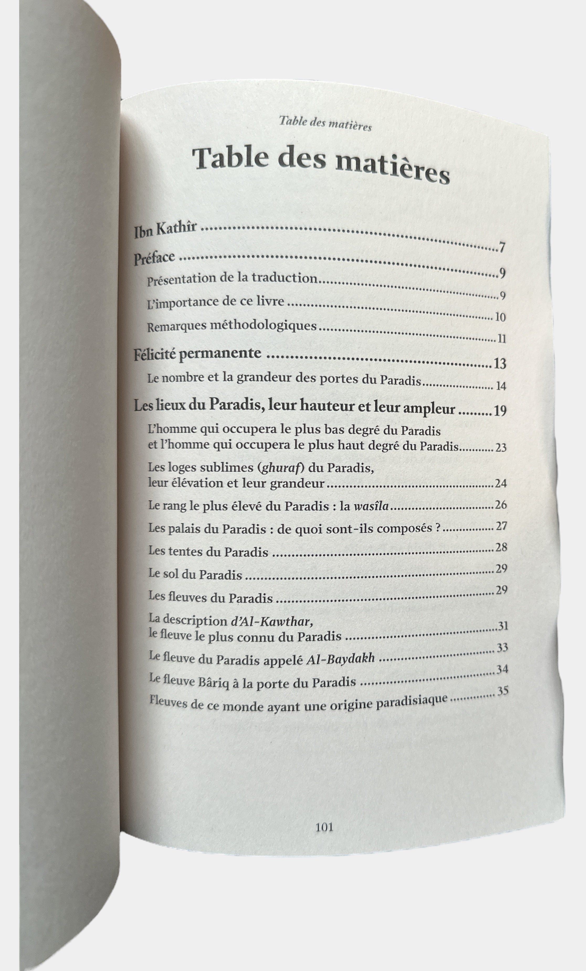 La Description Authentique du PARADIS & Ses Délices - Ibn Kathir - Editions Al Hadith