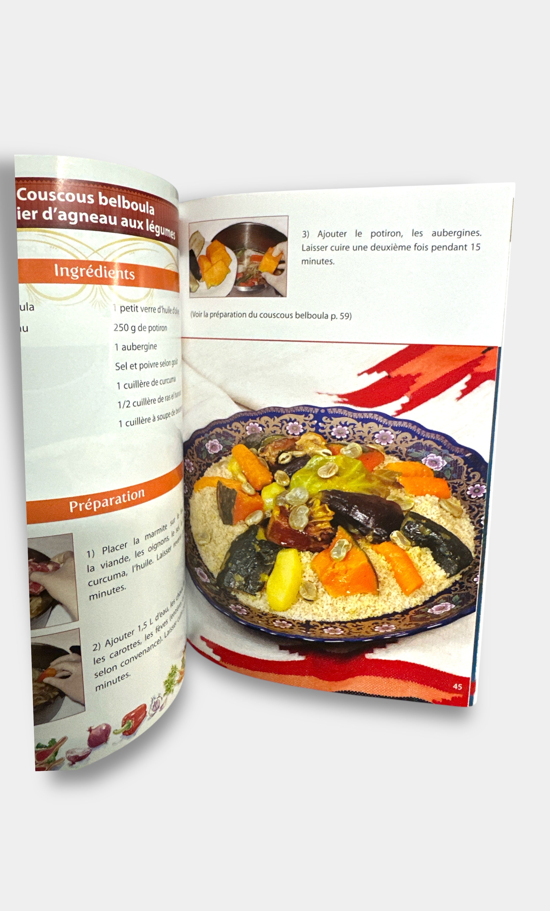 Livre de cuisine : Couscous - Noufissa El-Kouch