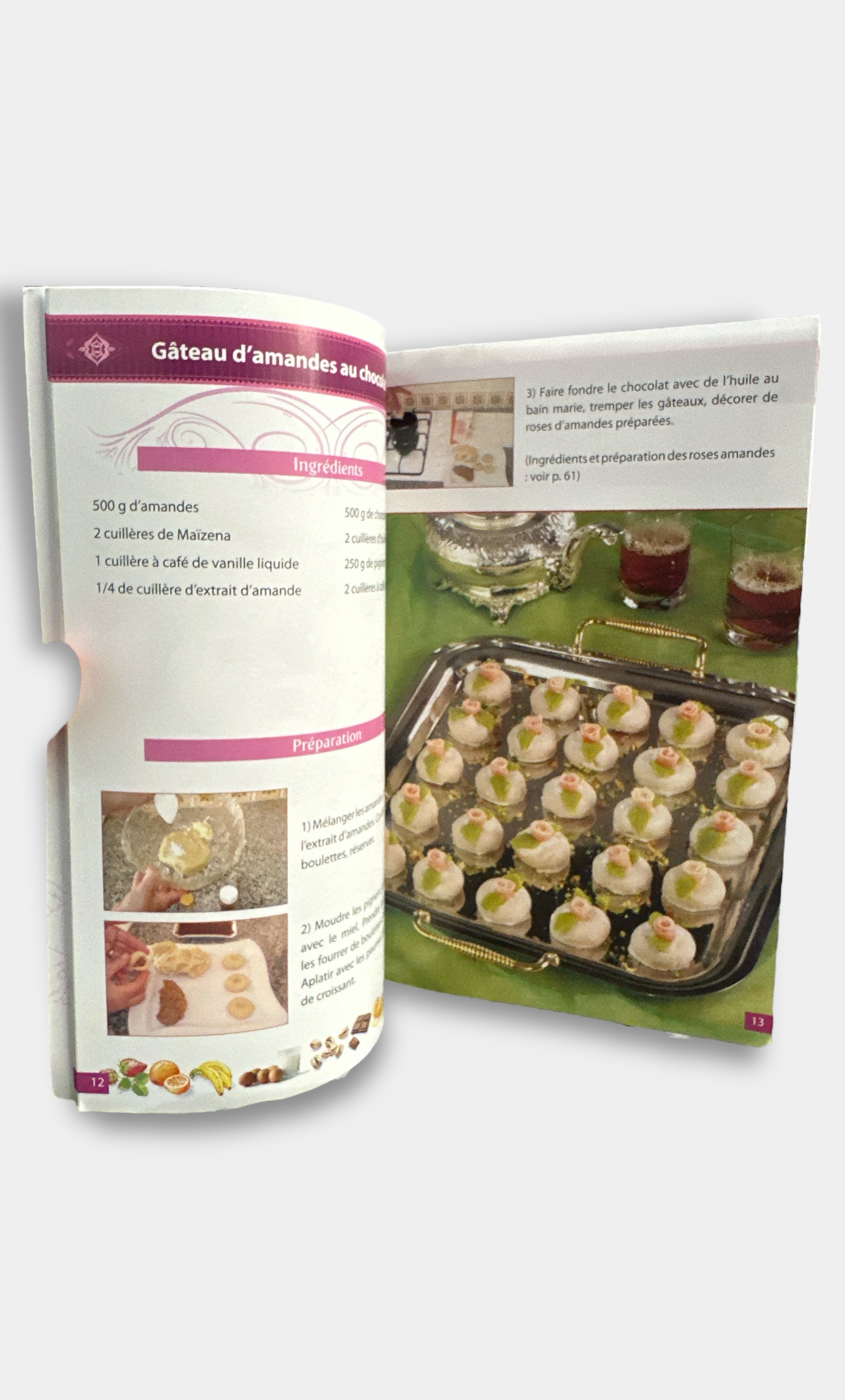 Livre de cuisine en arabe - Petits fours