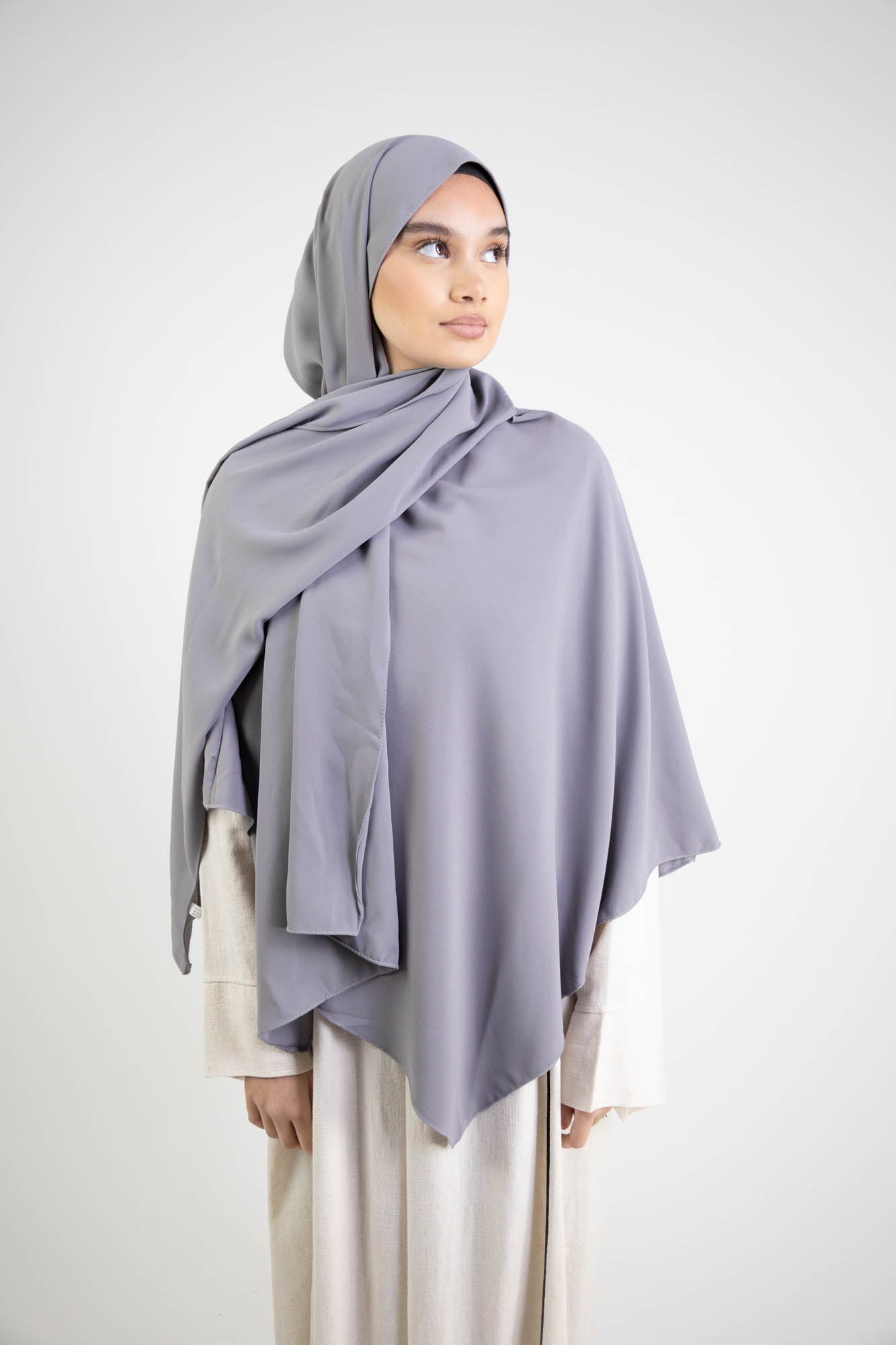 Hijab/khimar Cape - Voile Long & Couvrant 2 en 1