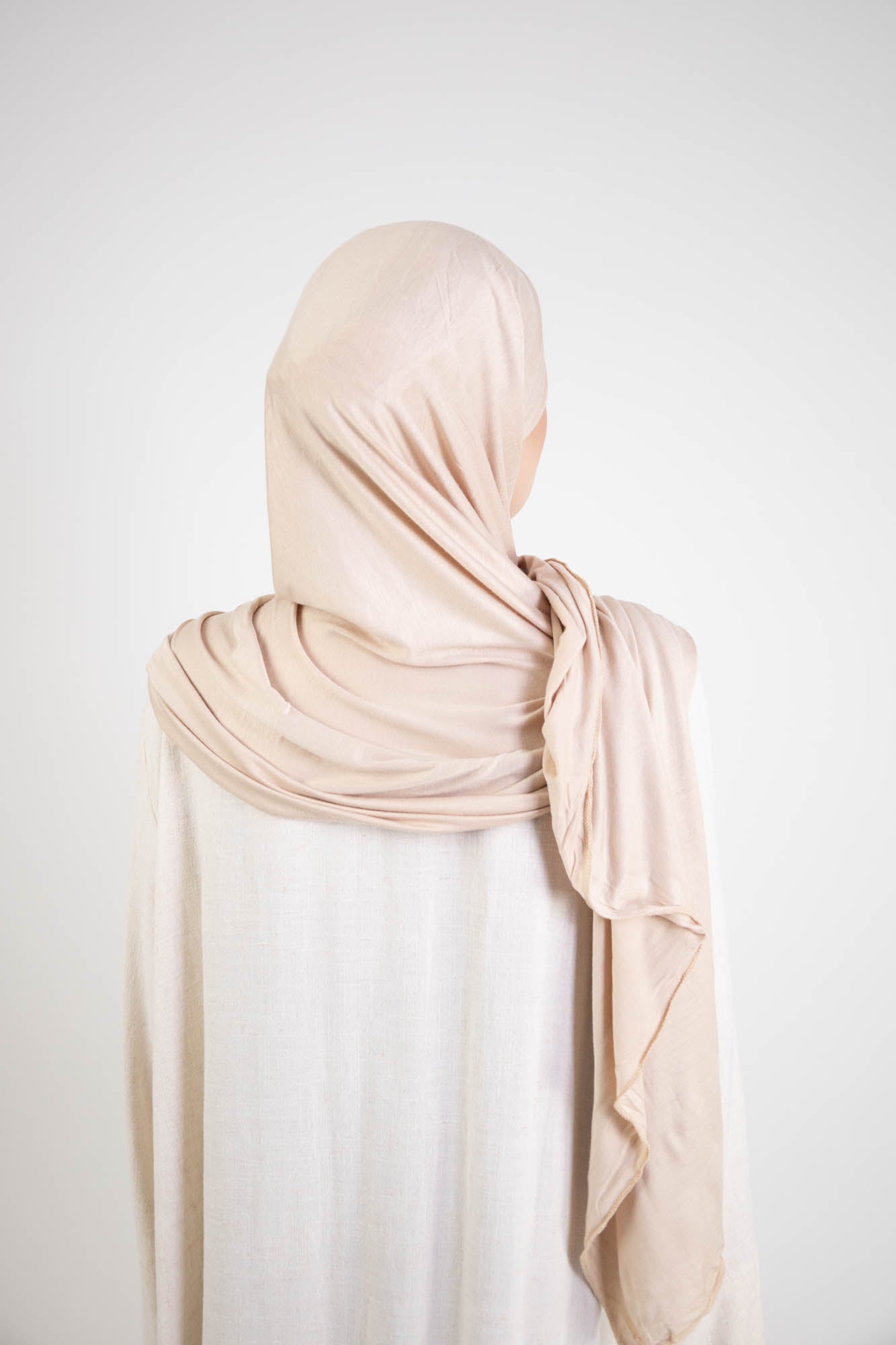 Hijab jersey à enfiler 3 plis