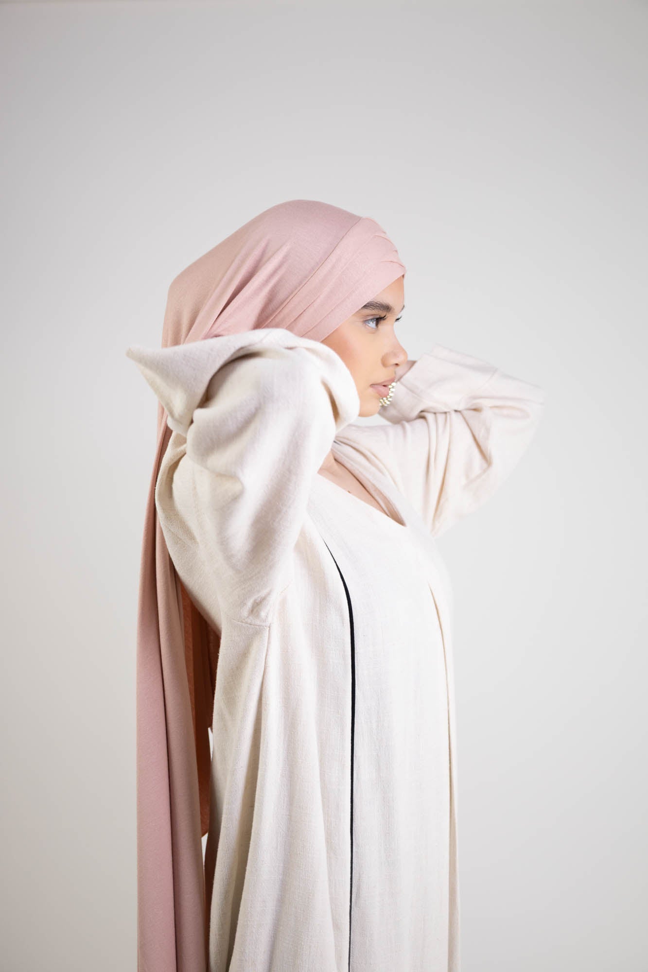 Hijab jersey 3 plis à nouer