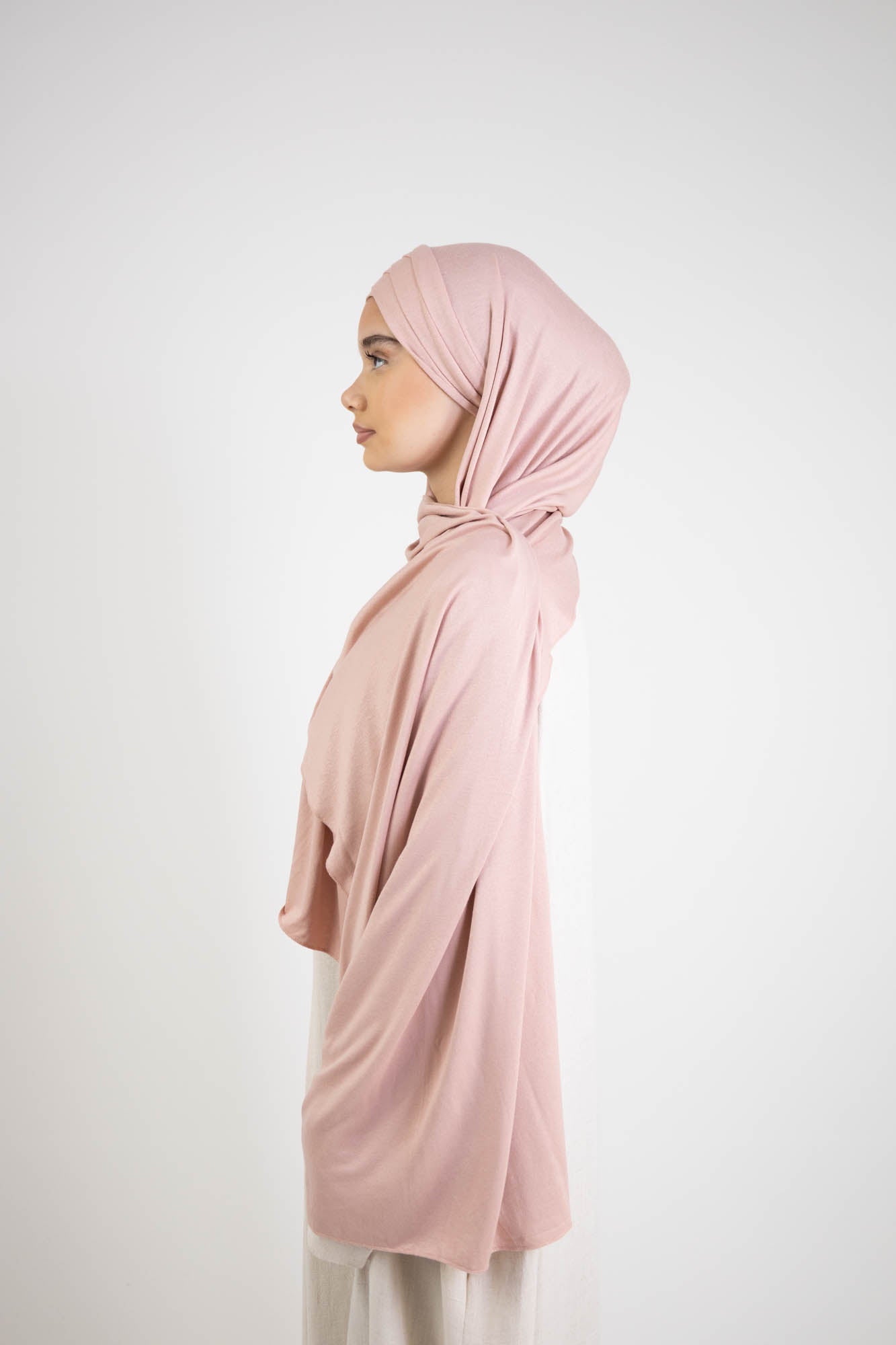 Hijab jersey 3 plis à nouer