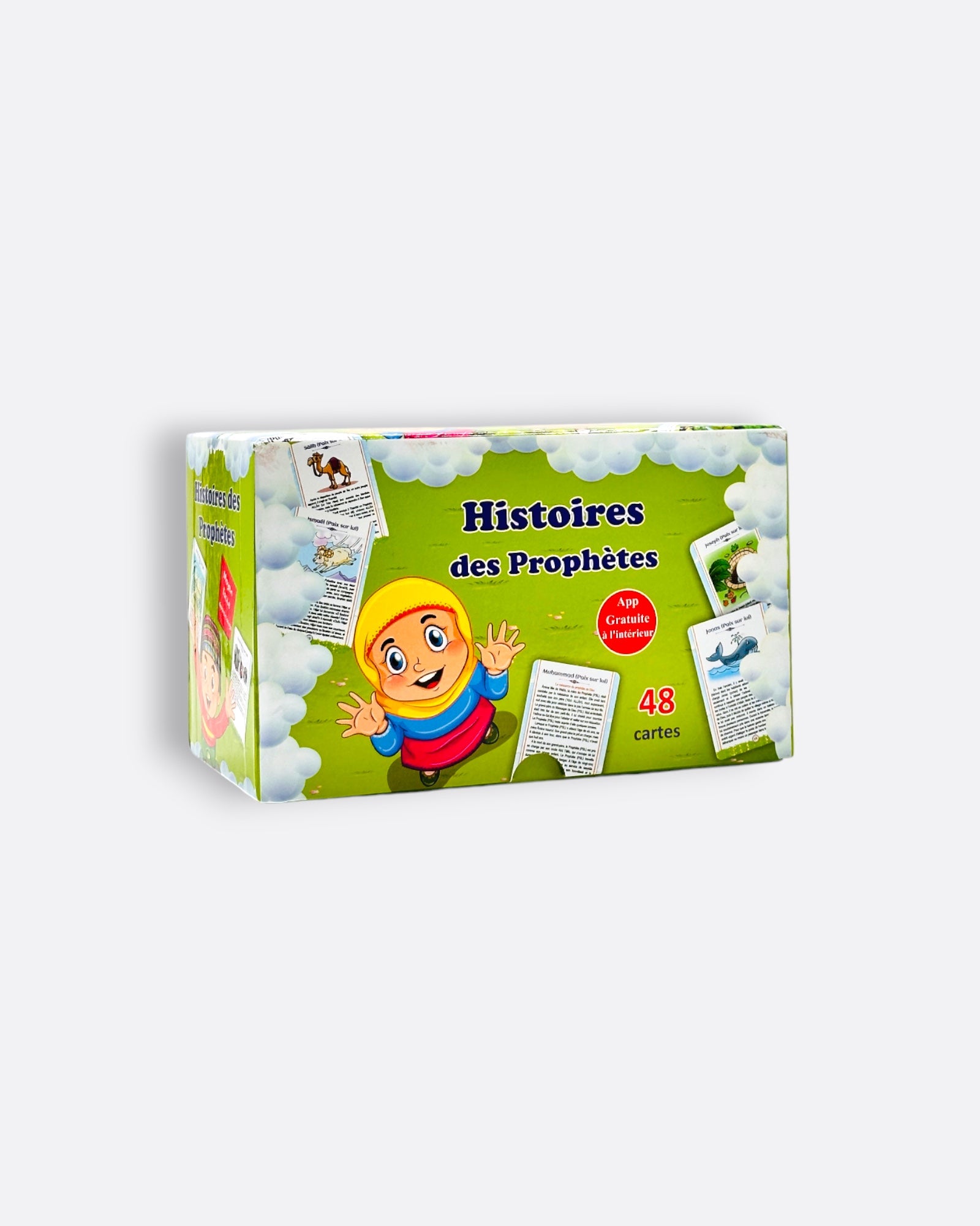 Histoires des Prophètes - Jeux de 48 cartes – produit proposé sur Souk Dubaï