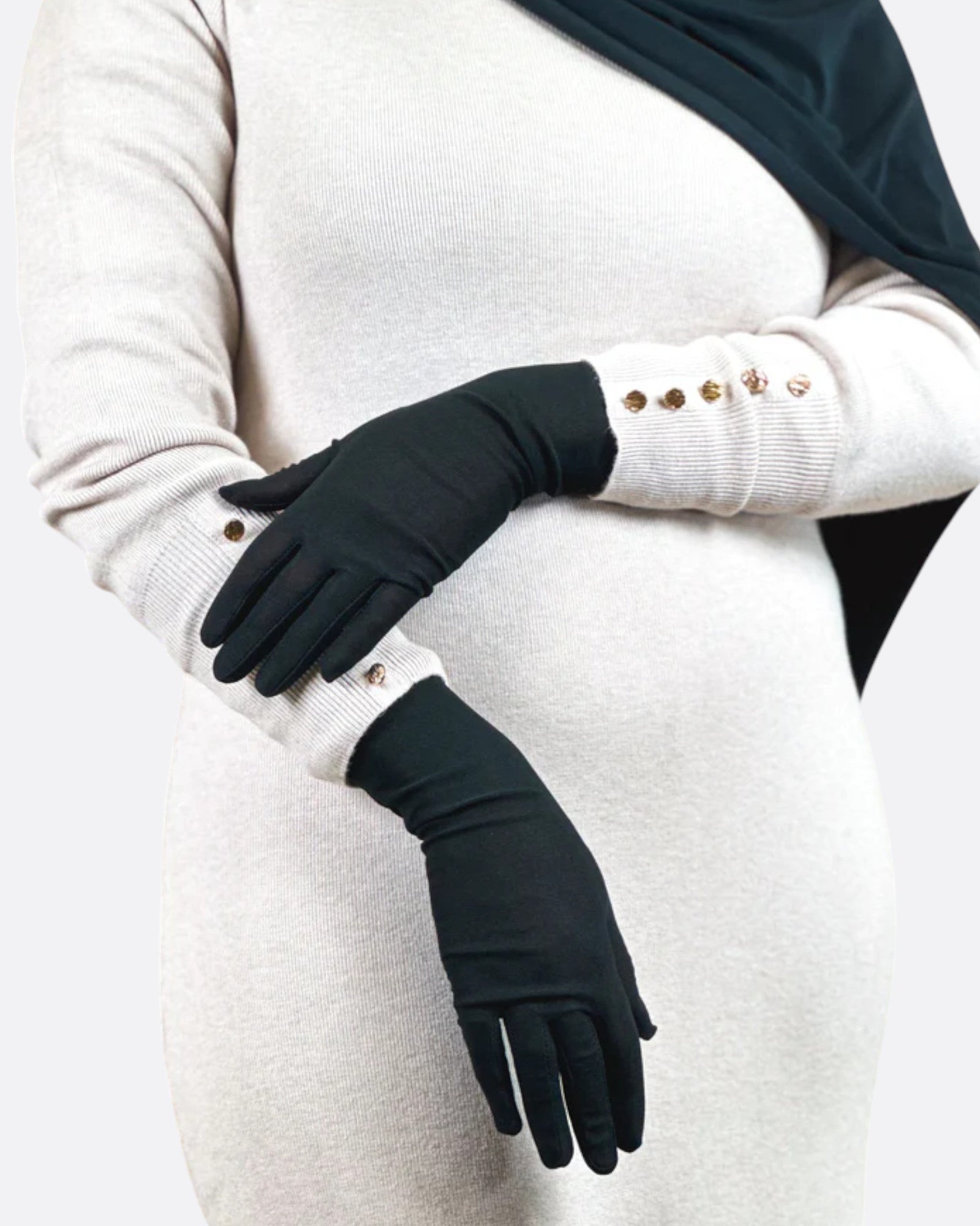 Gants noirs mastoura