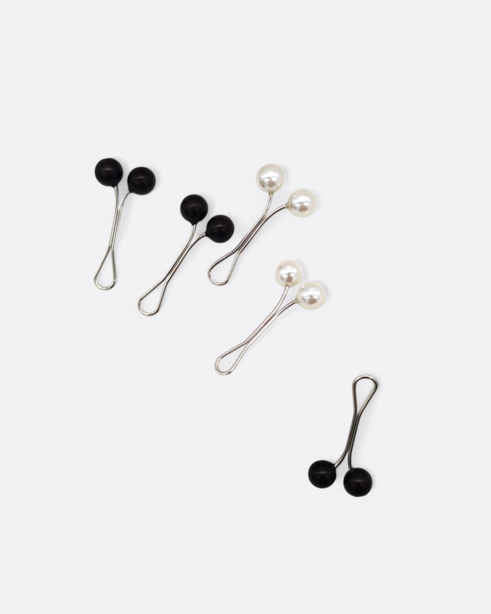 6 pinces hijab perles rondes élégantes