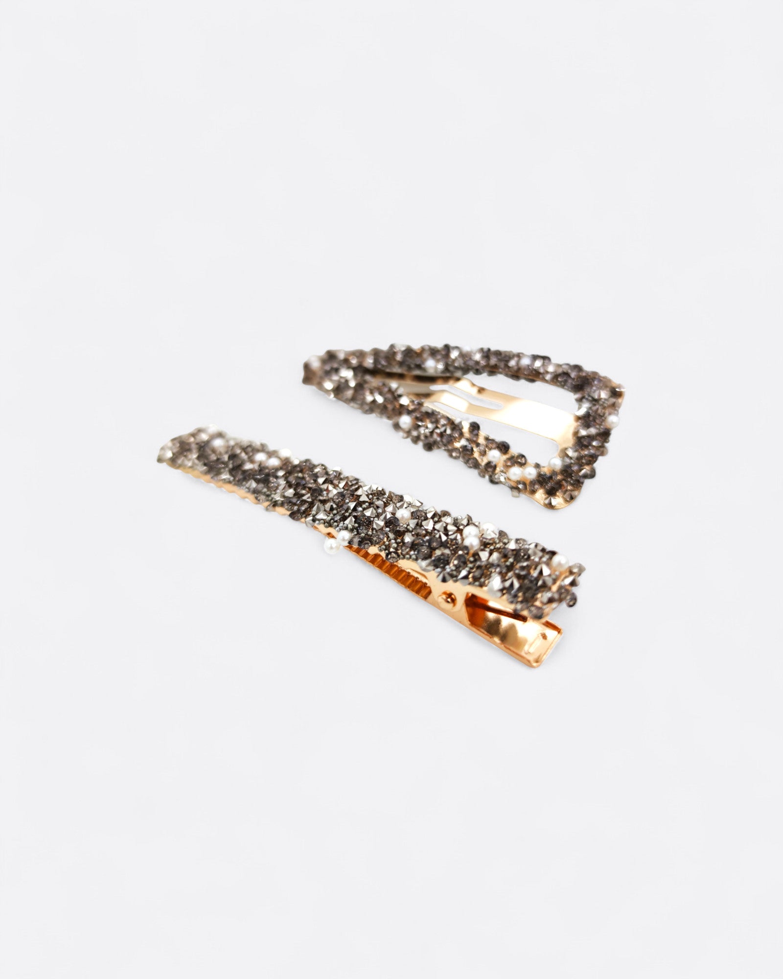 Barrettes cheveux cristaux élégants