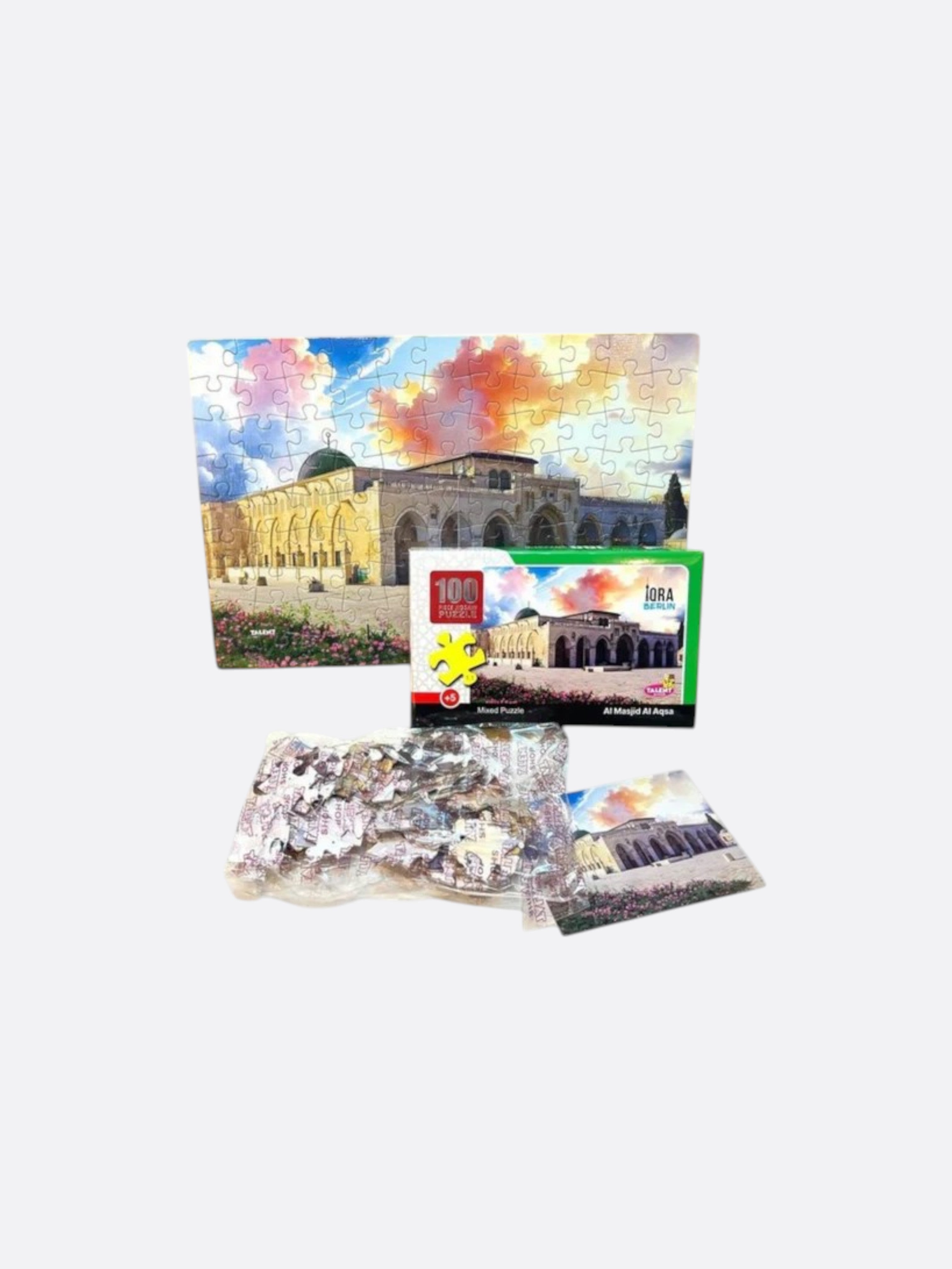 Jeux Puzzles (100 Pièces) : La Palestine - la Mosquée Al Aqsa | 5 ans et +