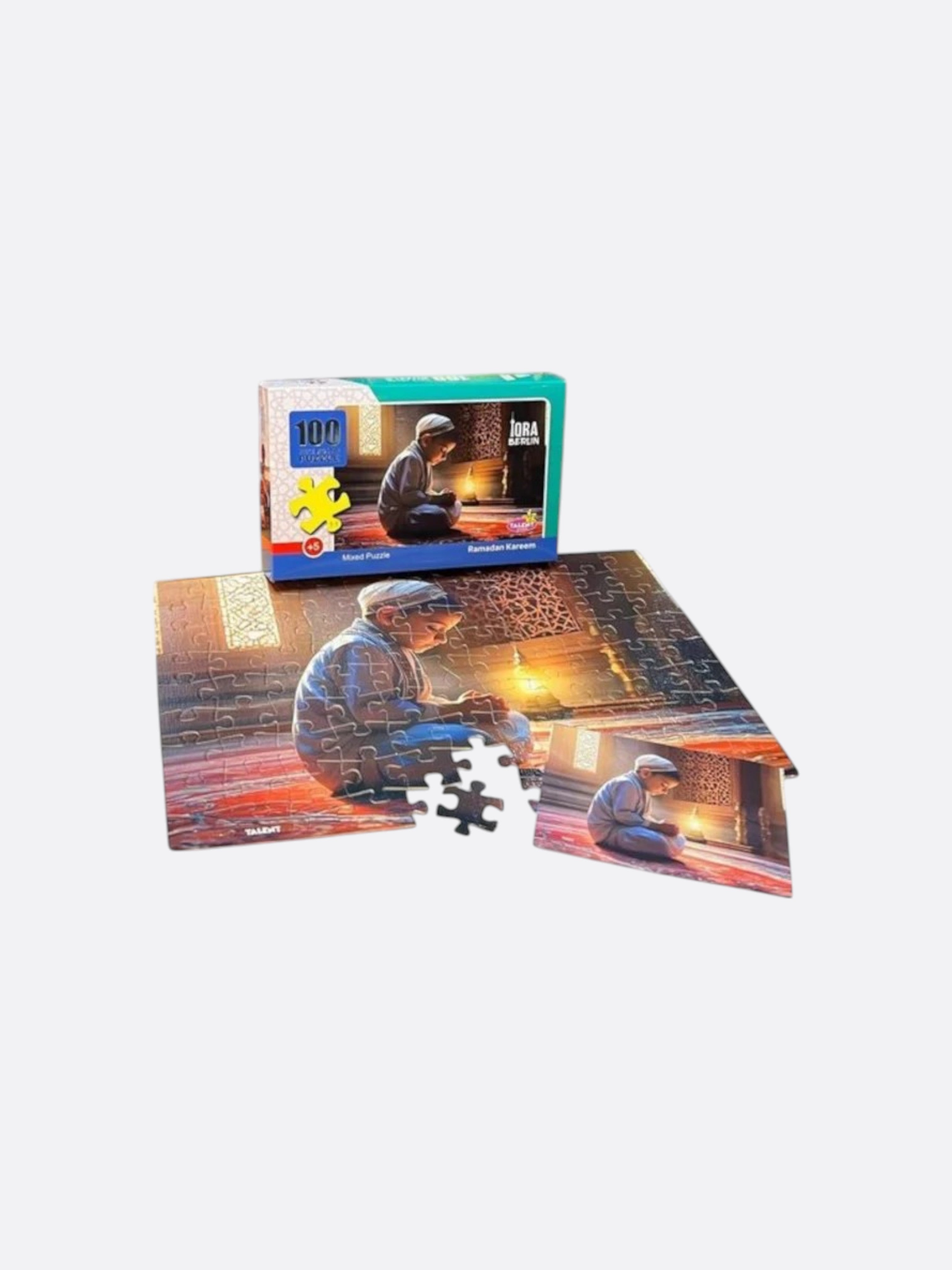 Jeux Puzzles (100 Pièces) : Belle Mosquée | 5 ans et +