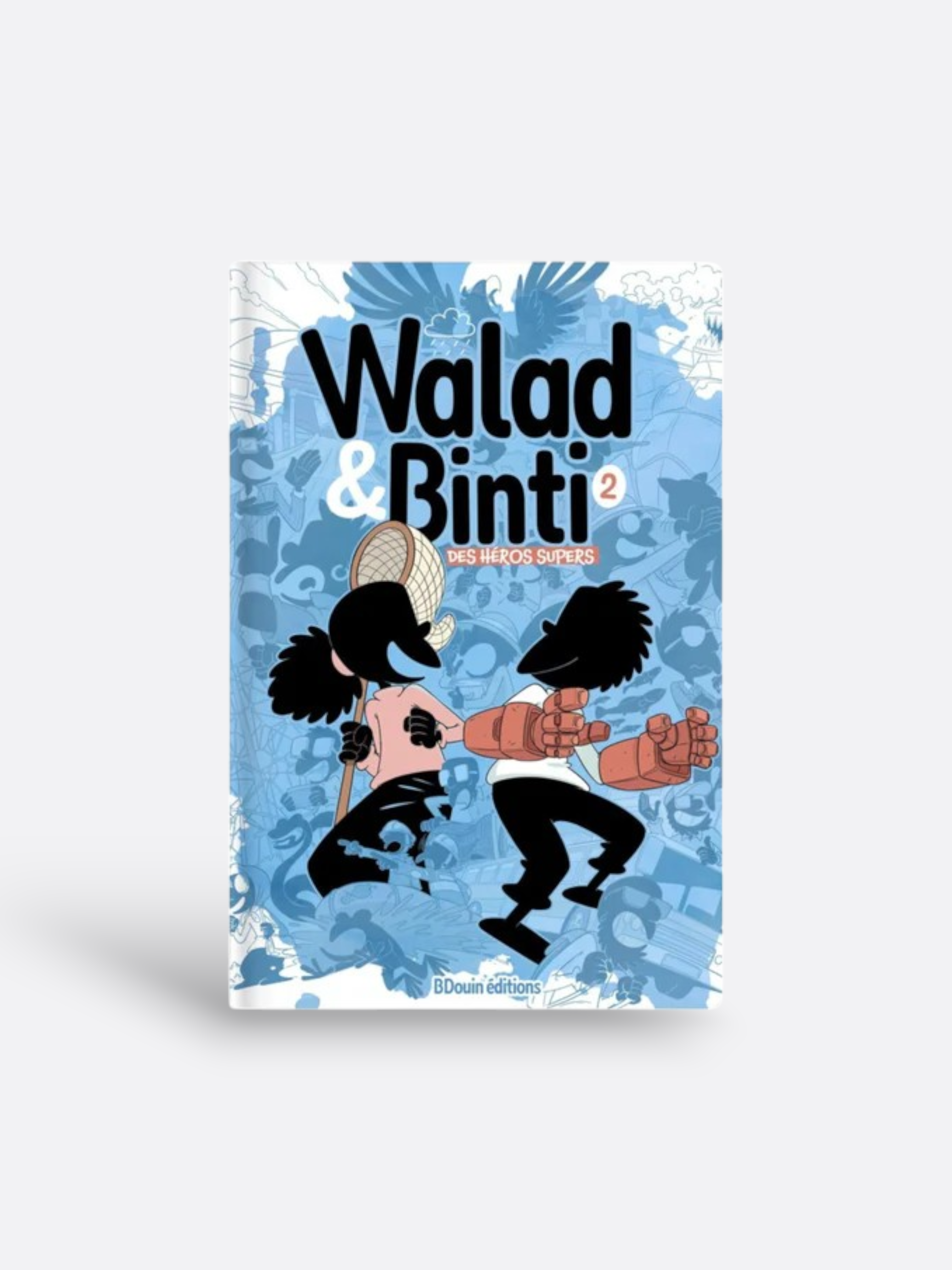 BD : Walad & Binti | Tome 2 : Des Héros Super - Edition BDouin