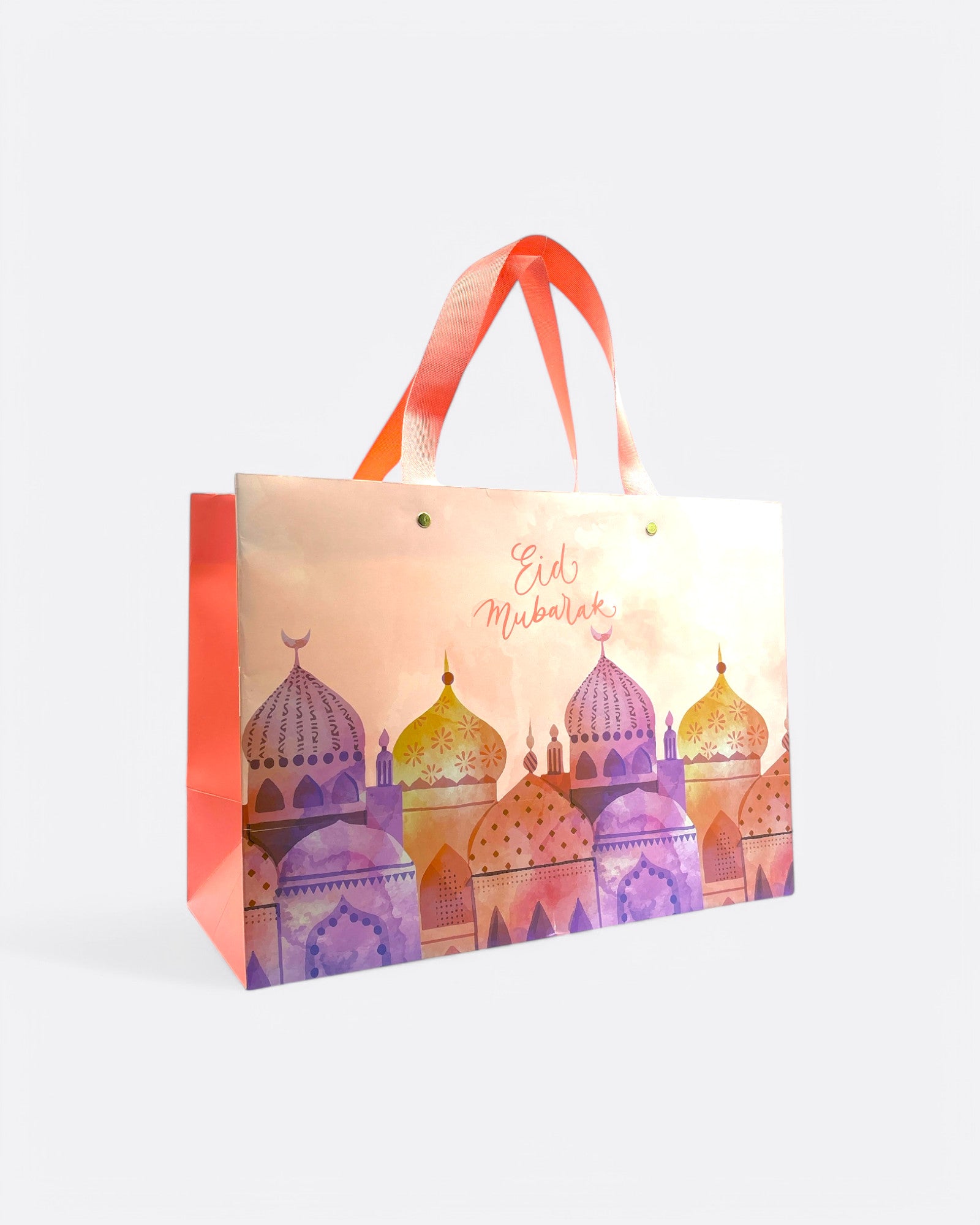 Sac cadeau - Eid Mubarak - Mosquée Rose – sac cadeau décoratif pour célébrations ou occasions