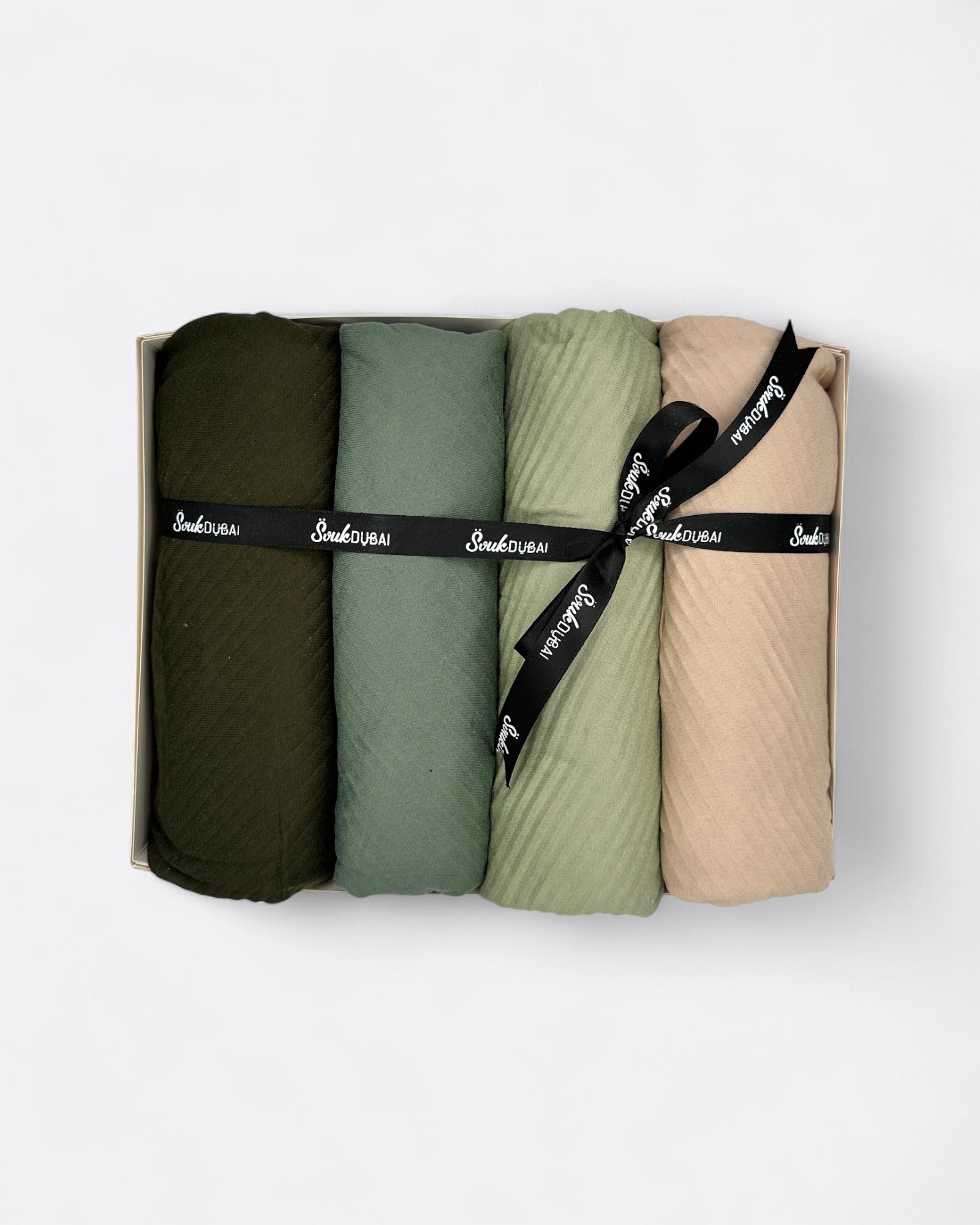 Box hijabs à rayures